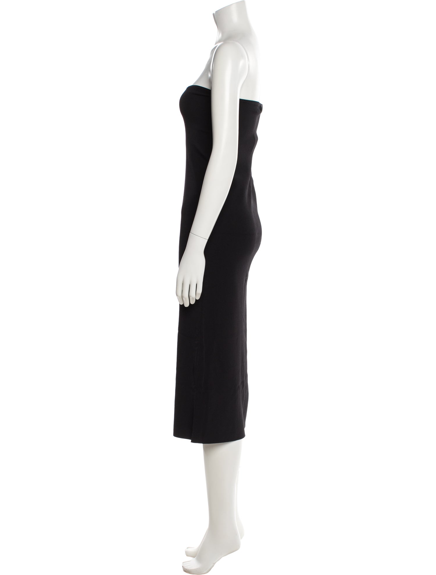 Christopher Esber Strapless Knee-Length Dress