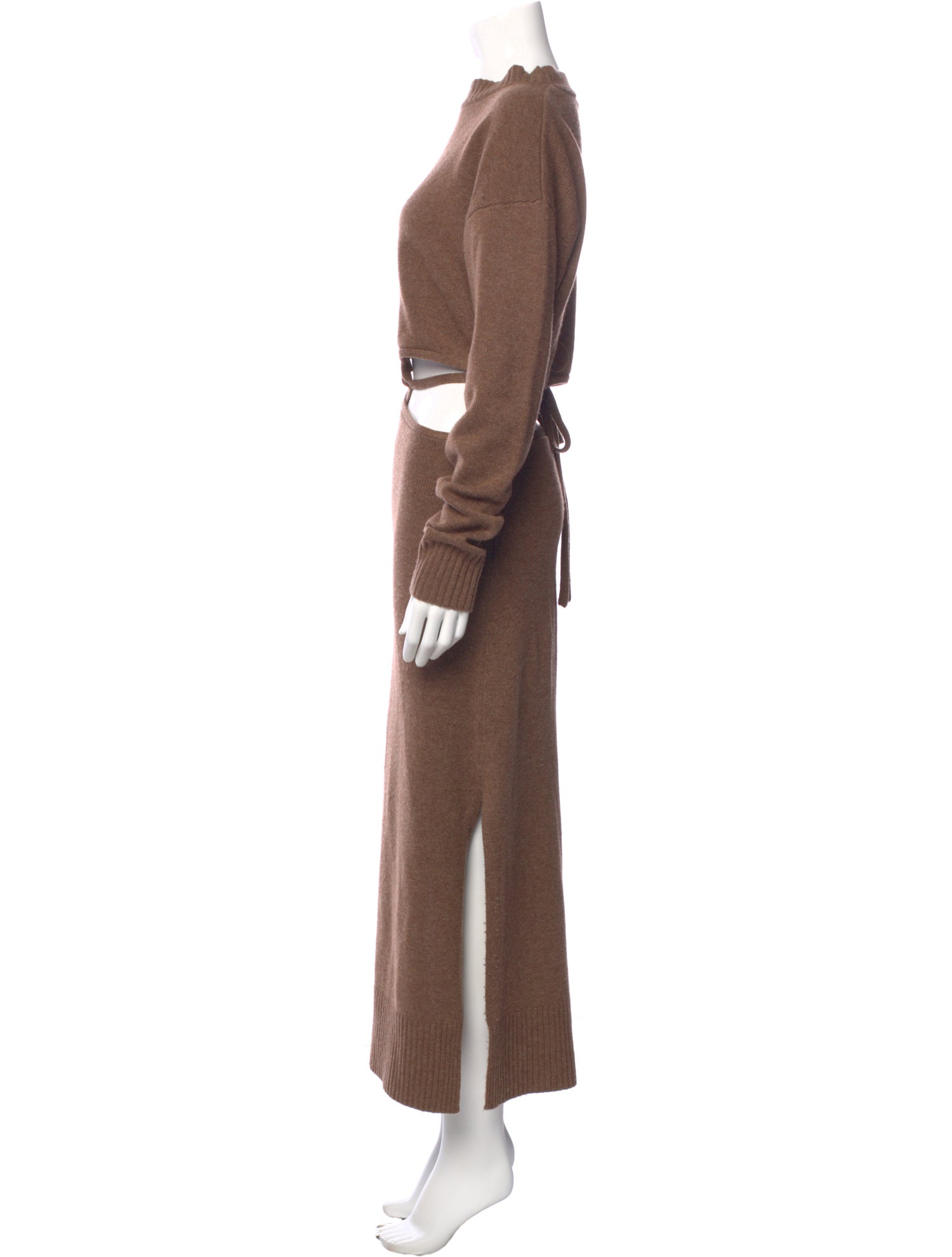 Christopher Esber Wool Long Dress