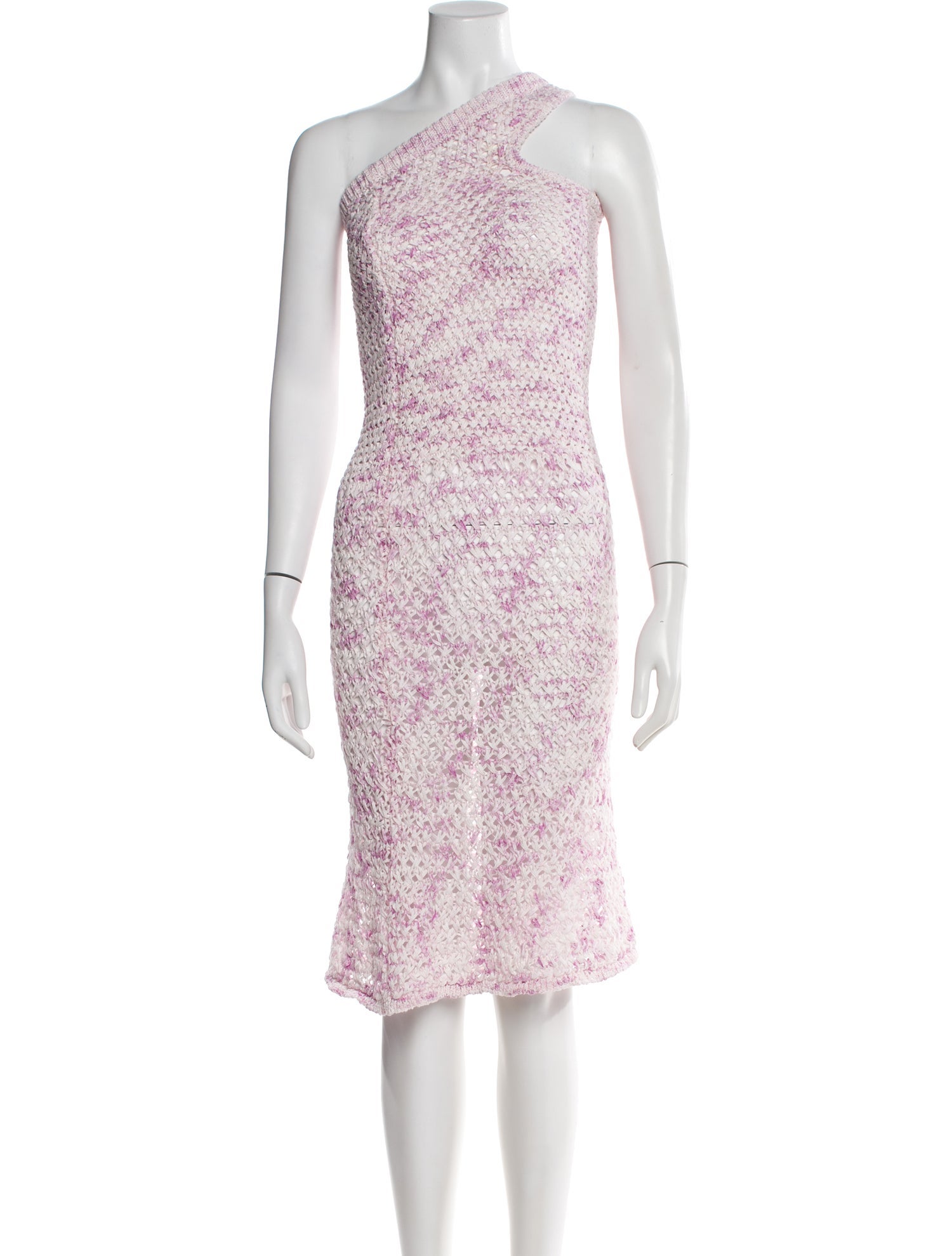 Christopher Esber Floral Print Knee-Length Dress