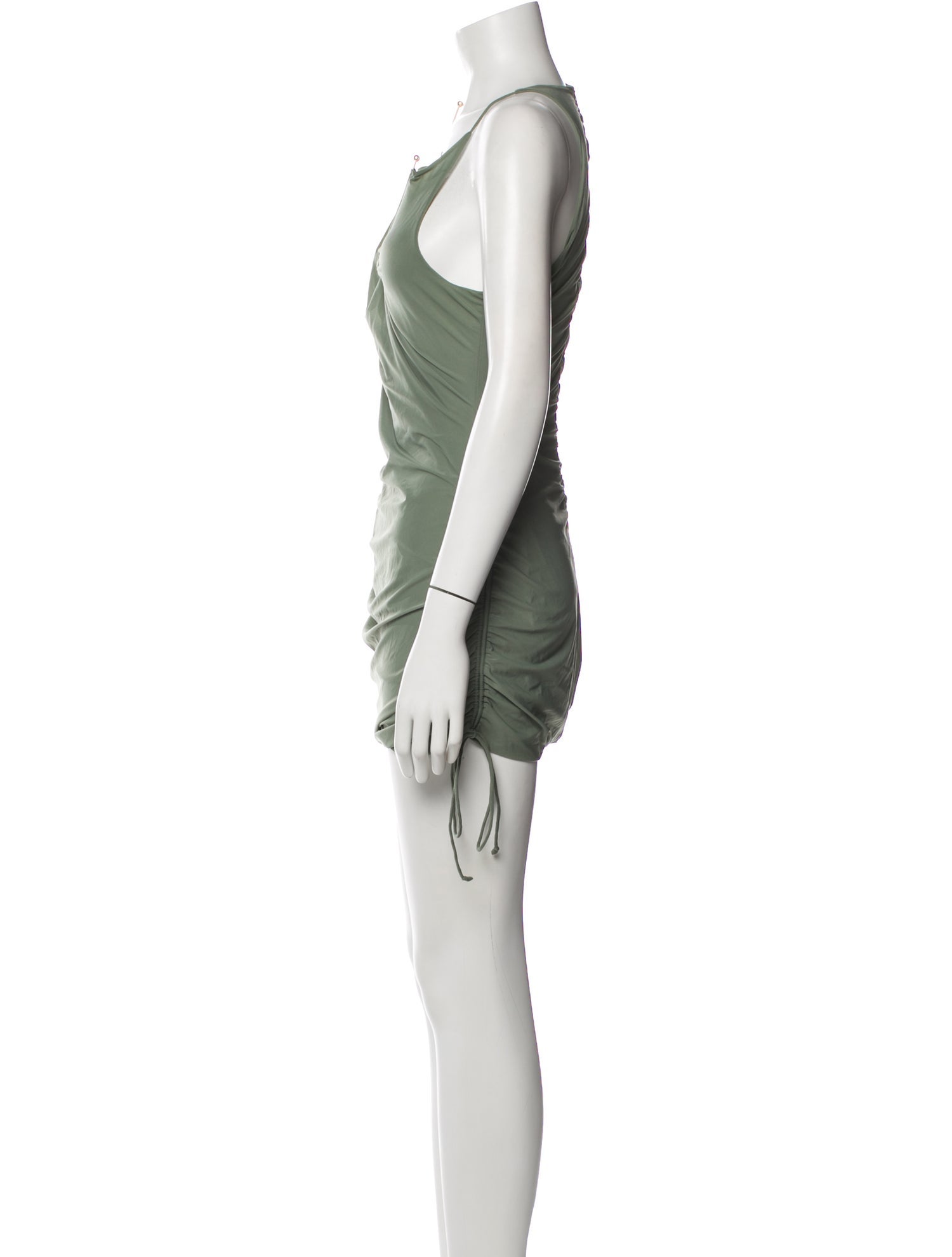 Christopher Esber Cowl Neck Mini Dress