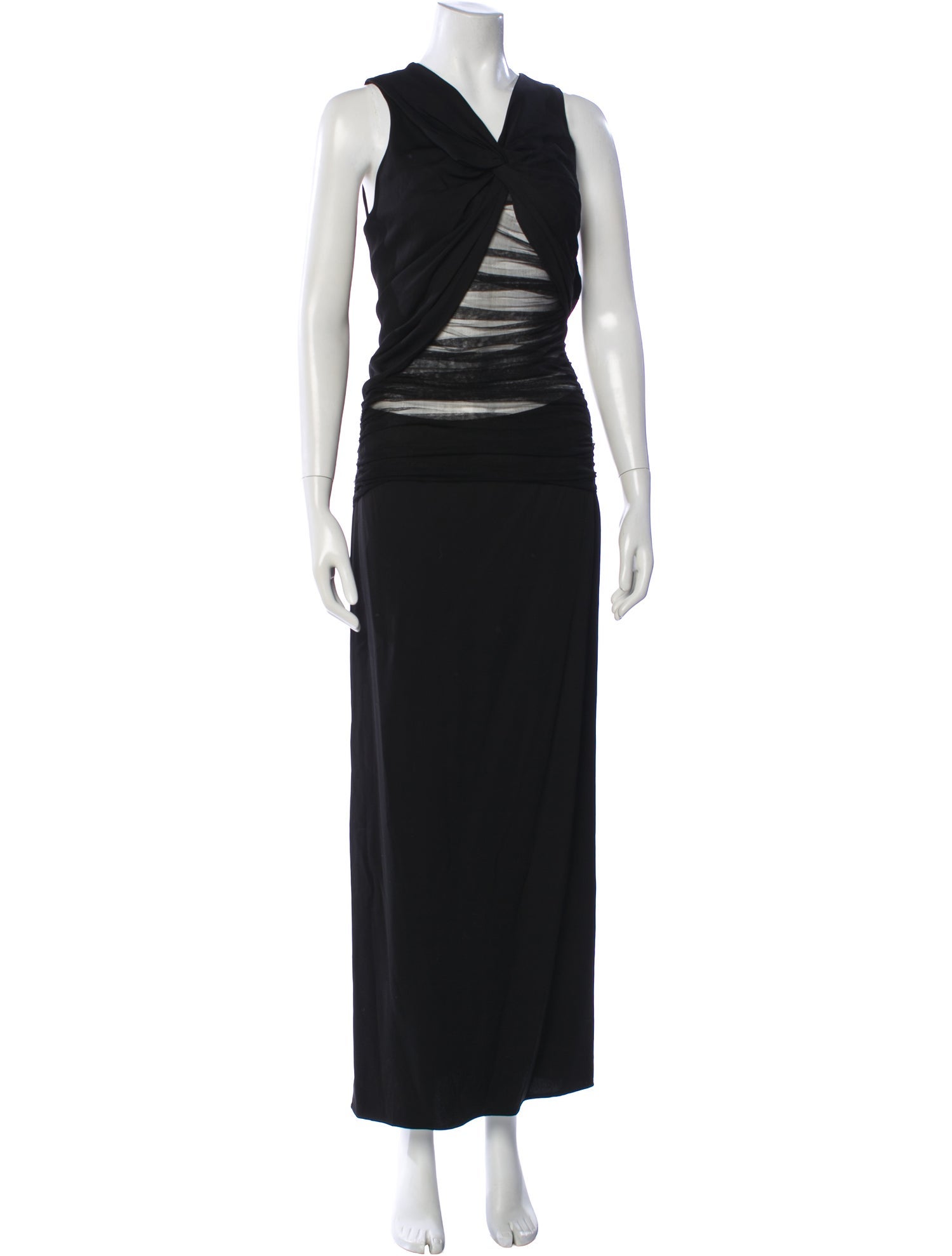 Christopher Esber Silk Long Dress