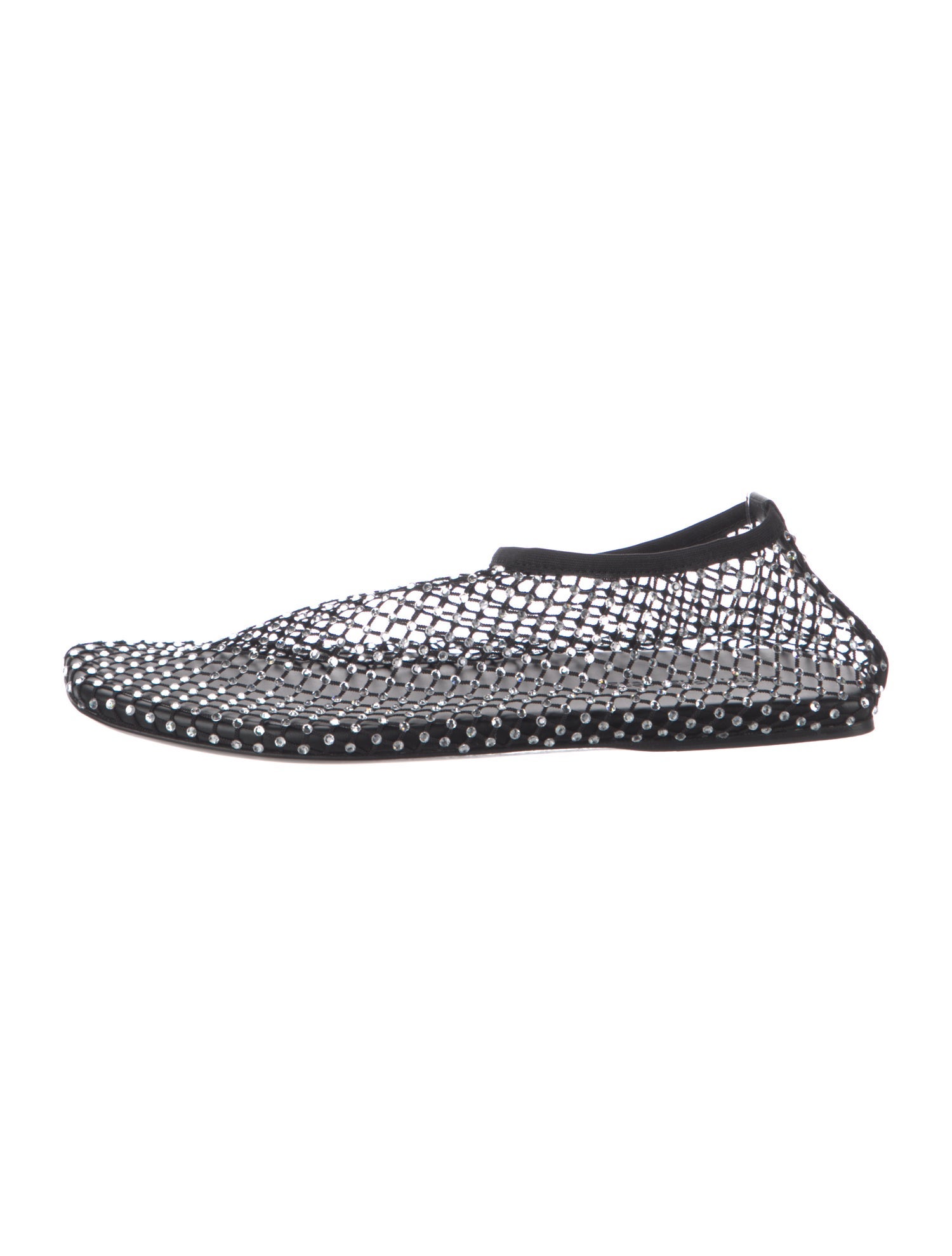 Christopher Esber Patterned Crystal Embellishments Flats