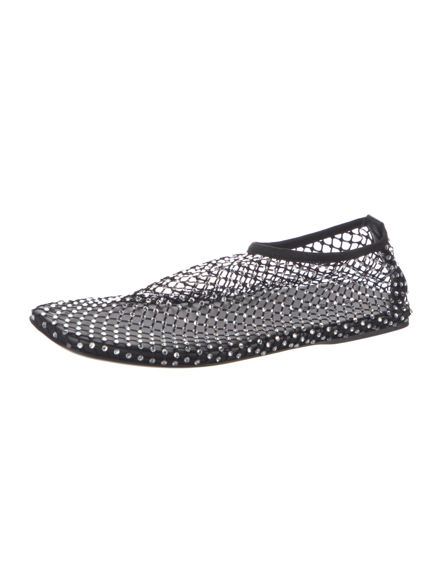 Christopher Esber Patterned Crystal Embellishments Flats