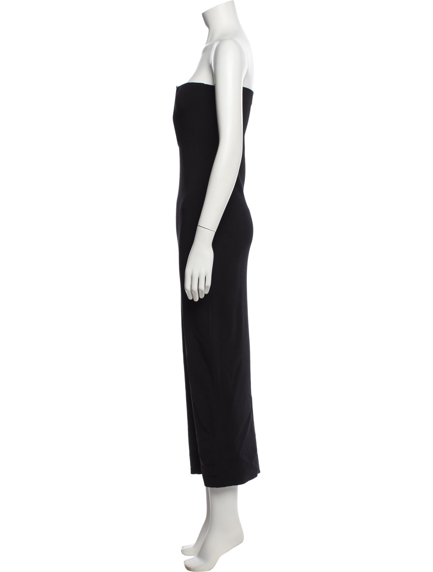 Christopher Esber Strapless Midi Length Dress