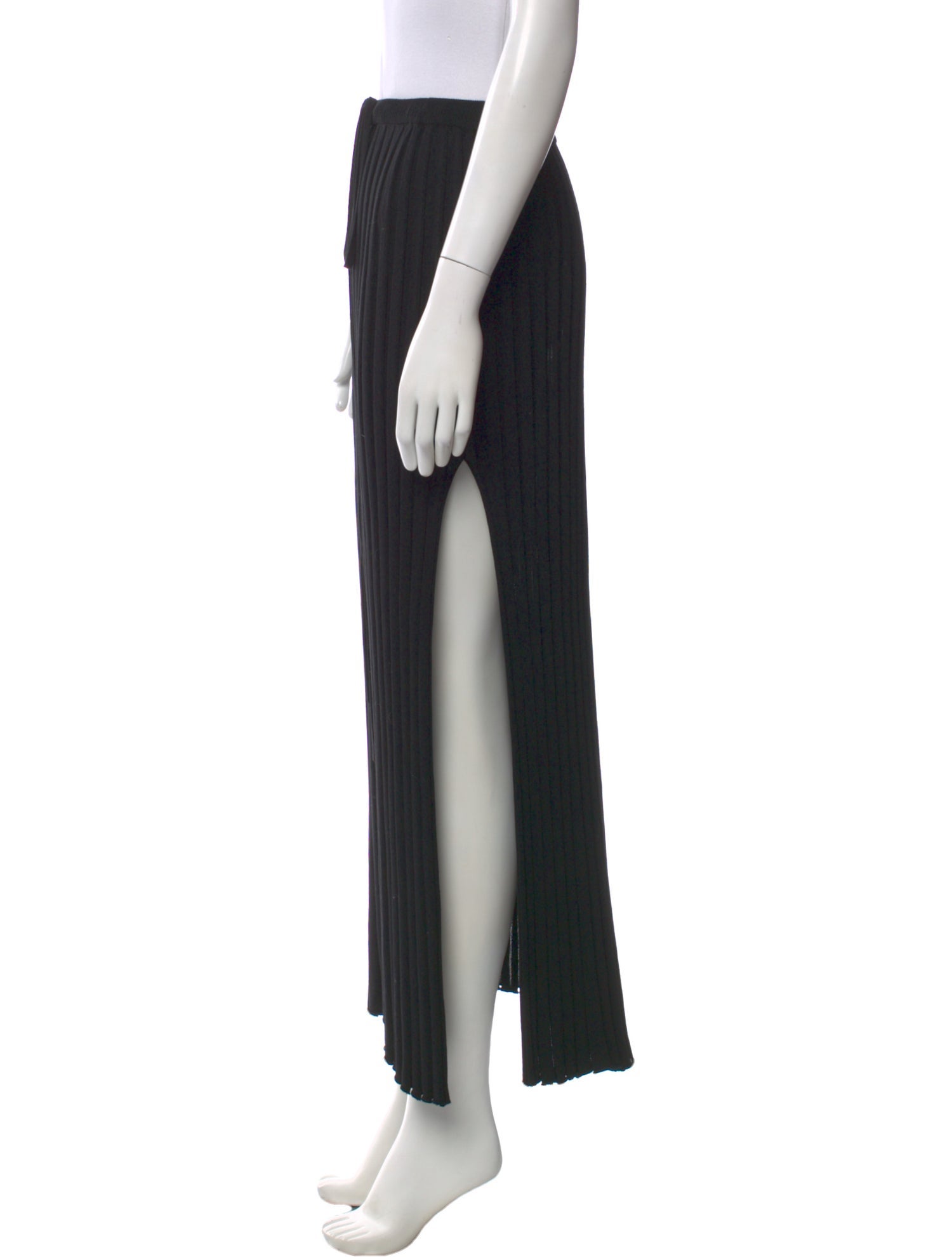 Christopher Esber Pleated Accents Midi Length Skirt