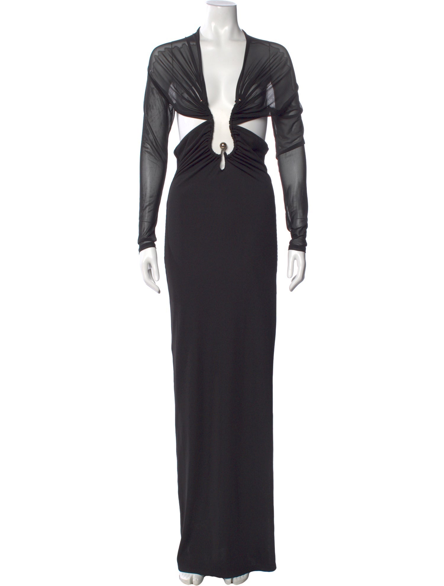 Christopher Esber V-Neck Long Dress