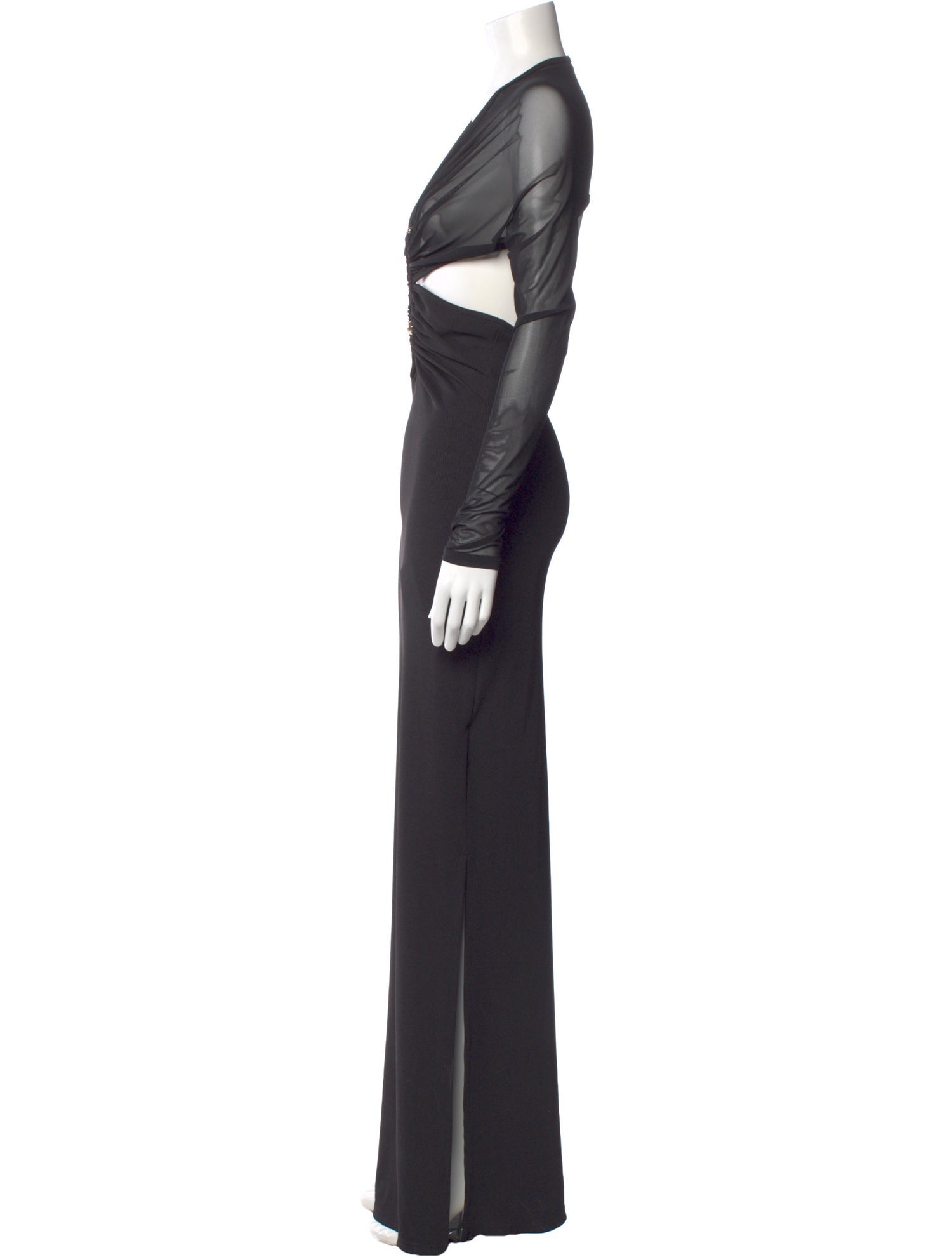 Christopher Esber V-Neck Long Dress