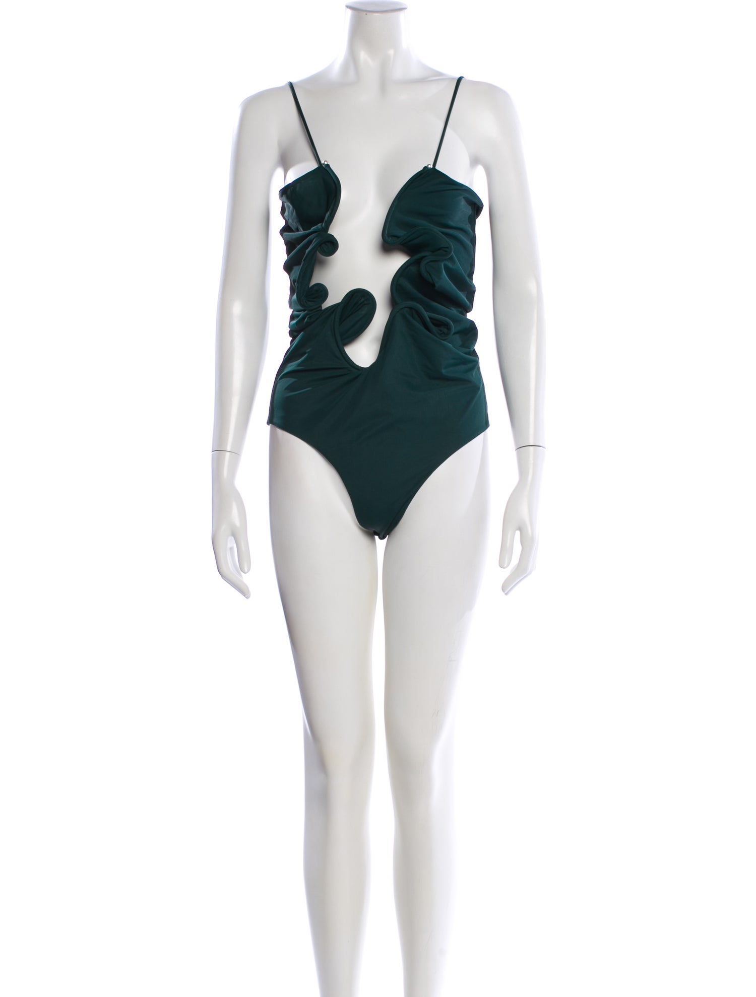 Christopher Esber Asymmetrical Sleeveless Bodysuit