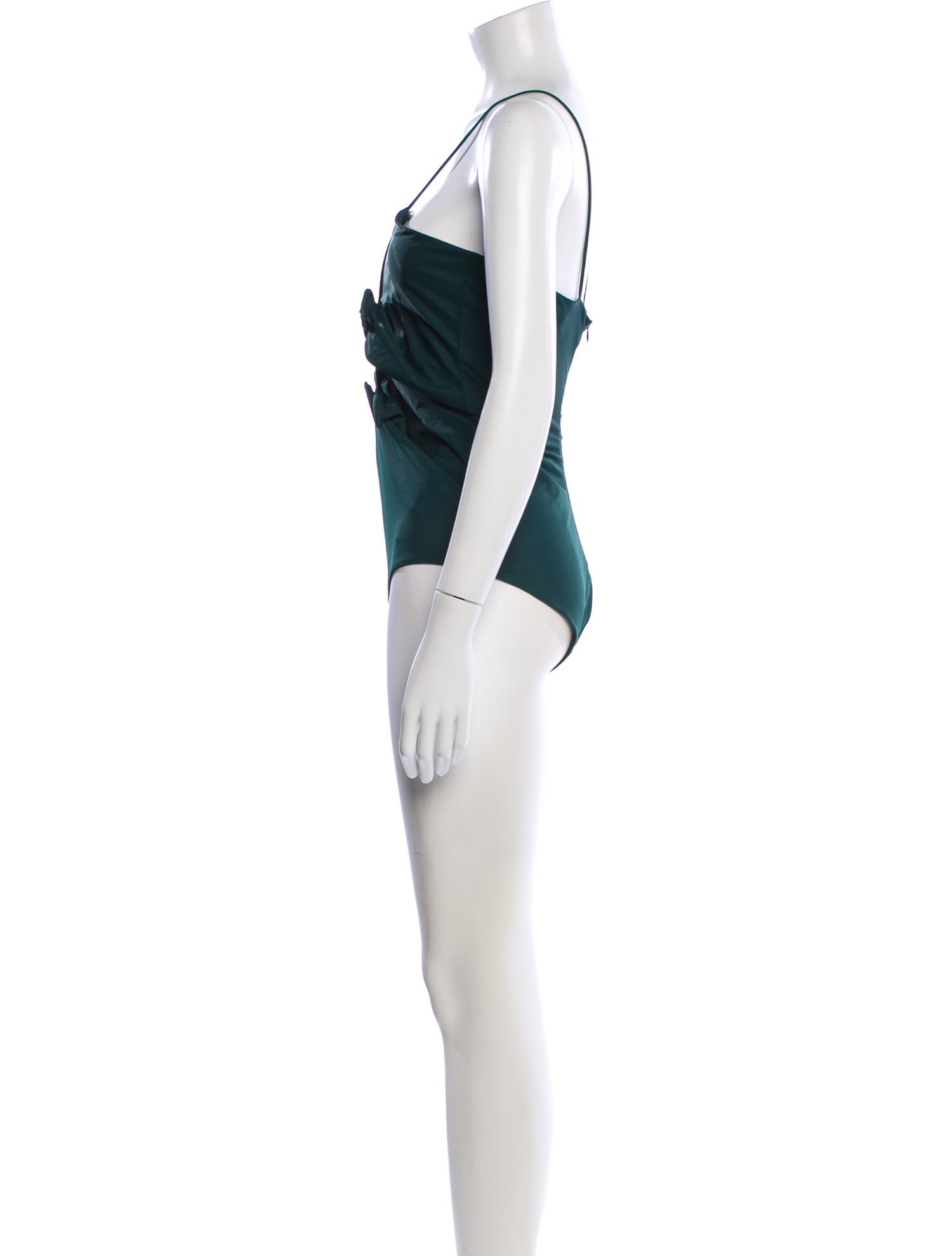 Christopher Esber Asymmetrical Sleeveless Bodysuit