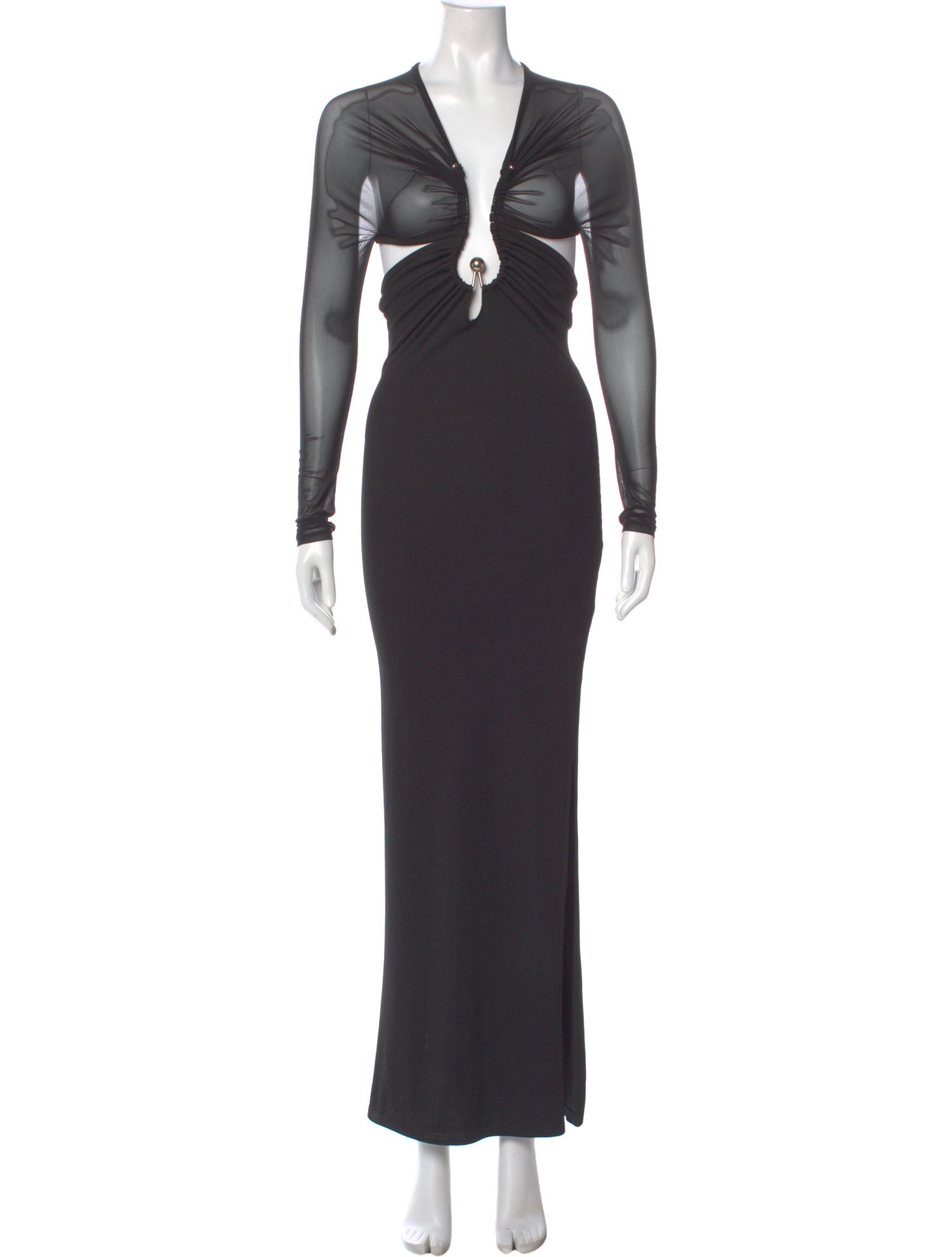 Christopher Esber V-Neck Long Dress