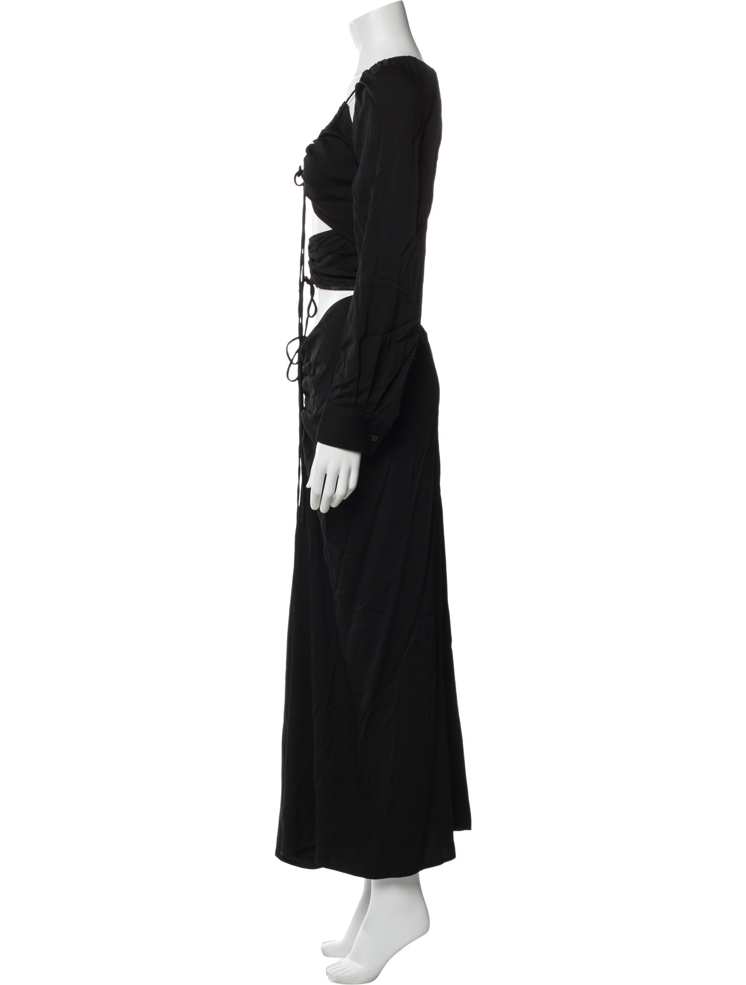 Christopher Esber V-Neck Long Dress