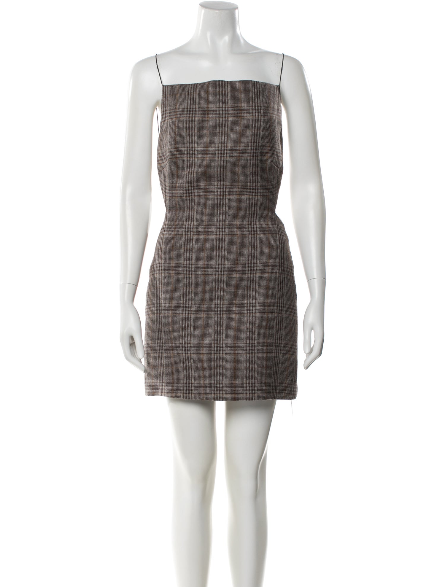 Christopher Esber Virgin Wool Mini Dress