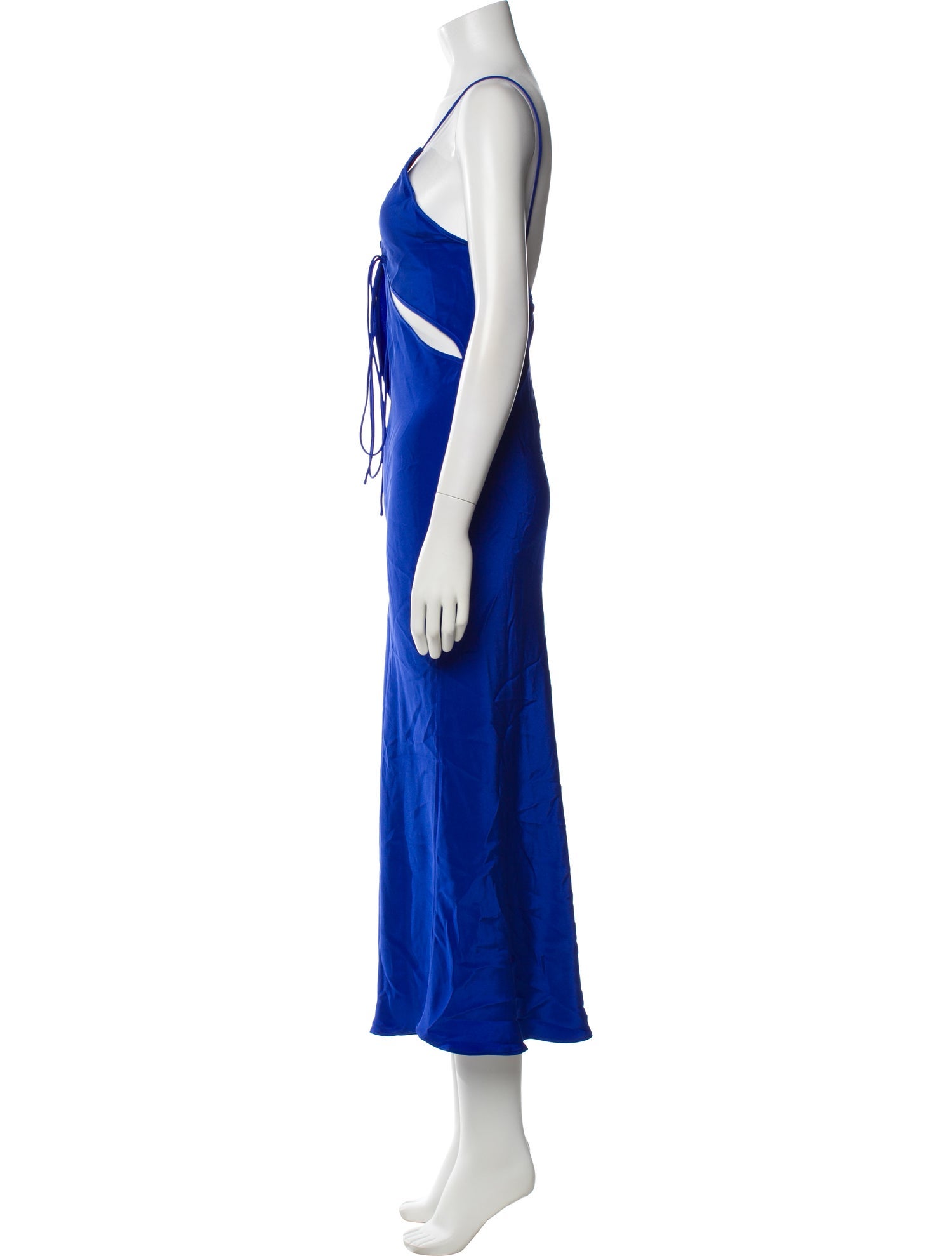 Christopher Esber Silk Knee-Length Dress