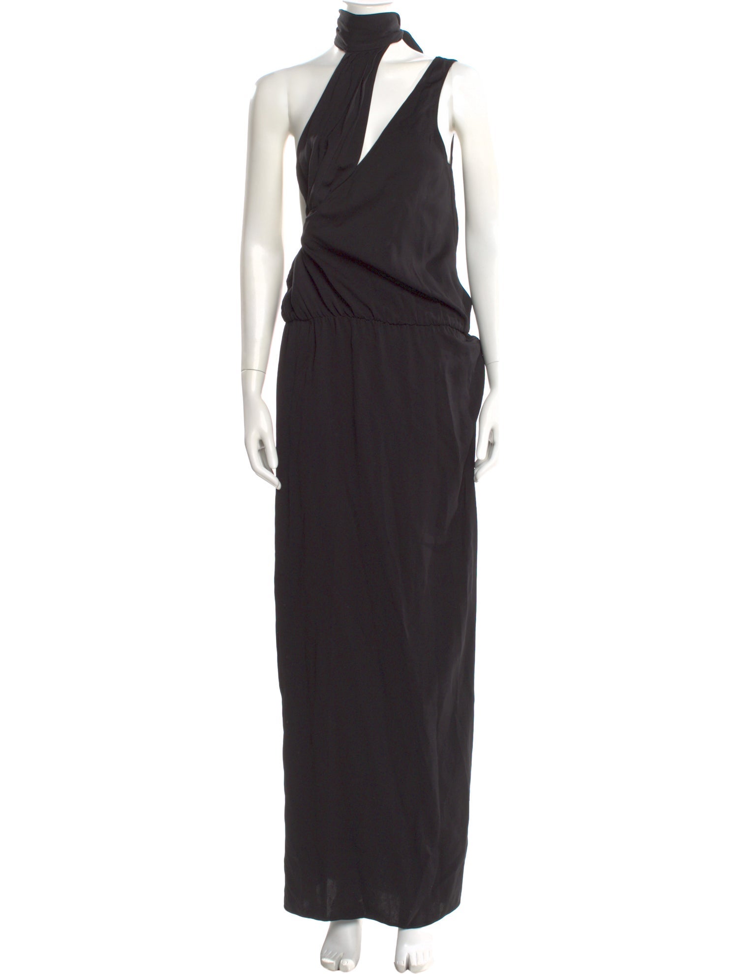 Christopher Esber One-Shoulder Long Dress