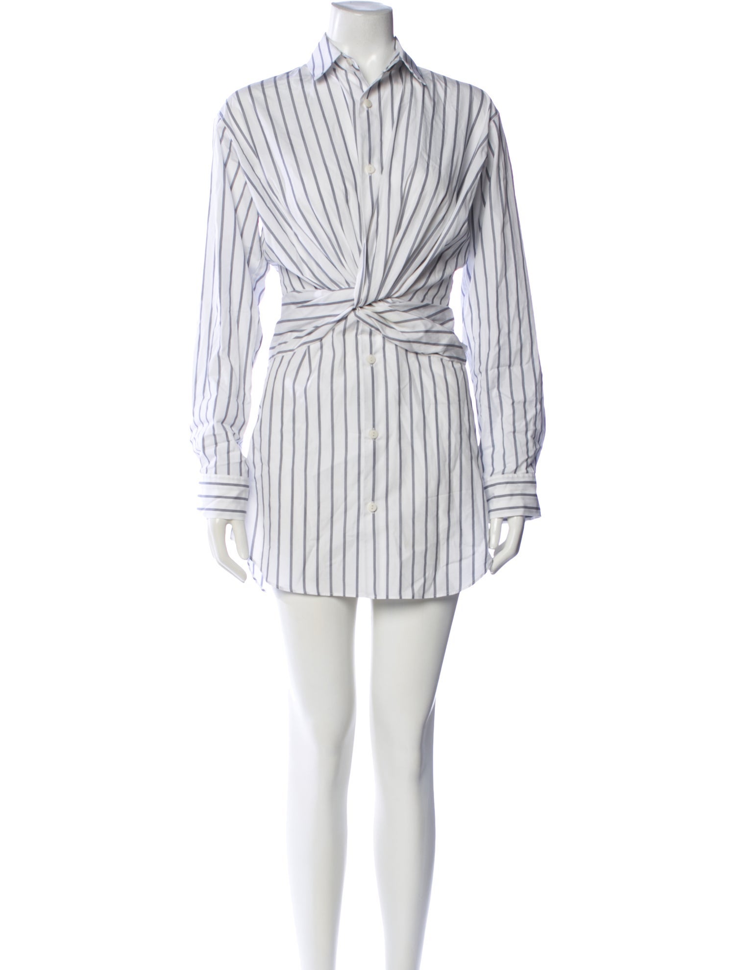 Christopher Esber Striped Mini Dress