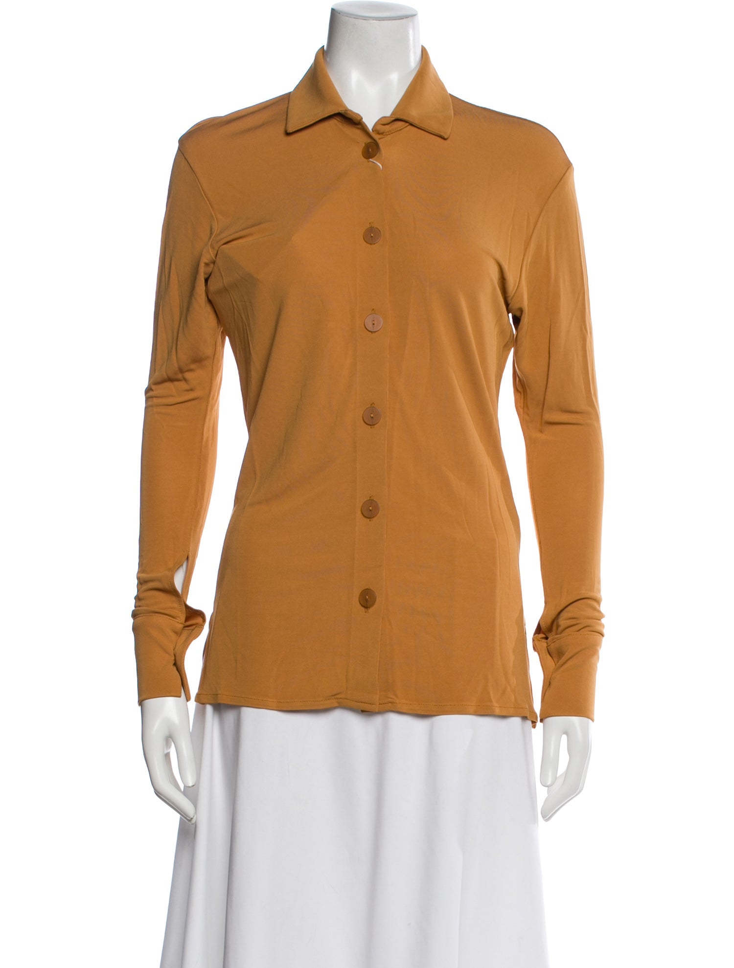 Christopher Esber Long Sleeve Button-Up Top w/ Tags