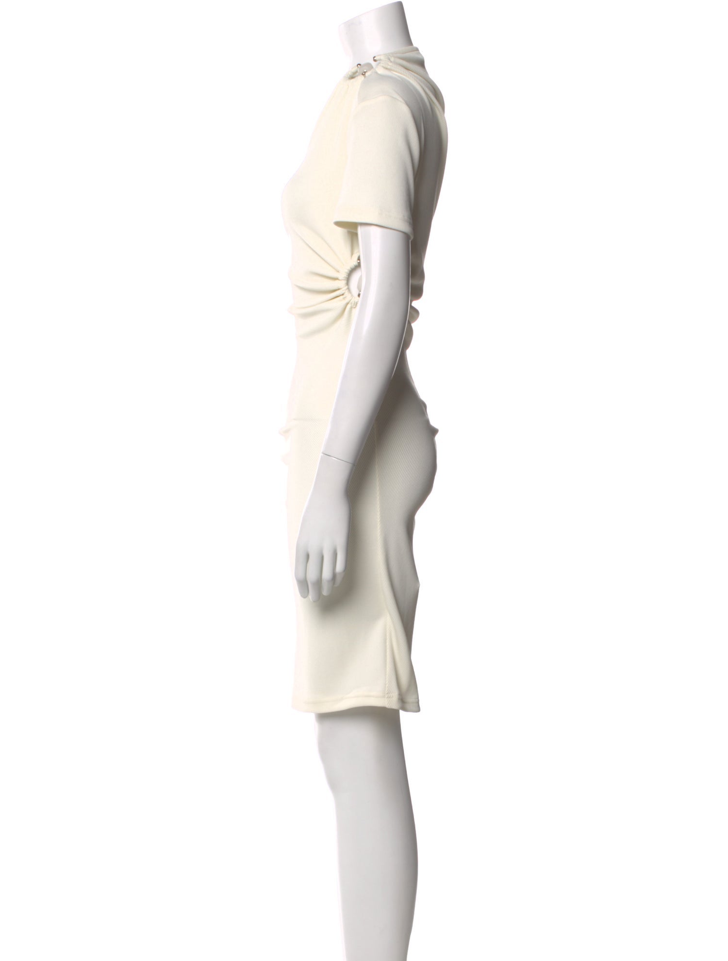 Christopher Esber Crew Neck Mini Dress