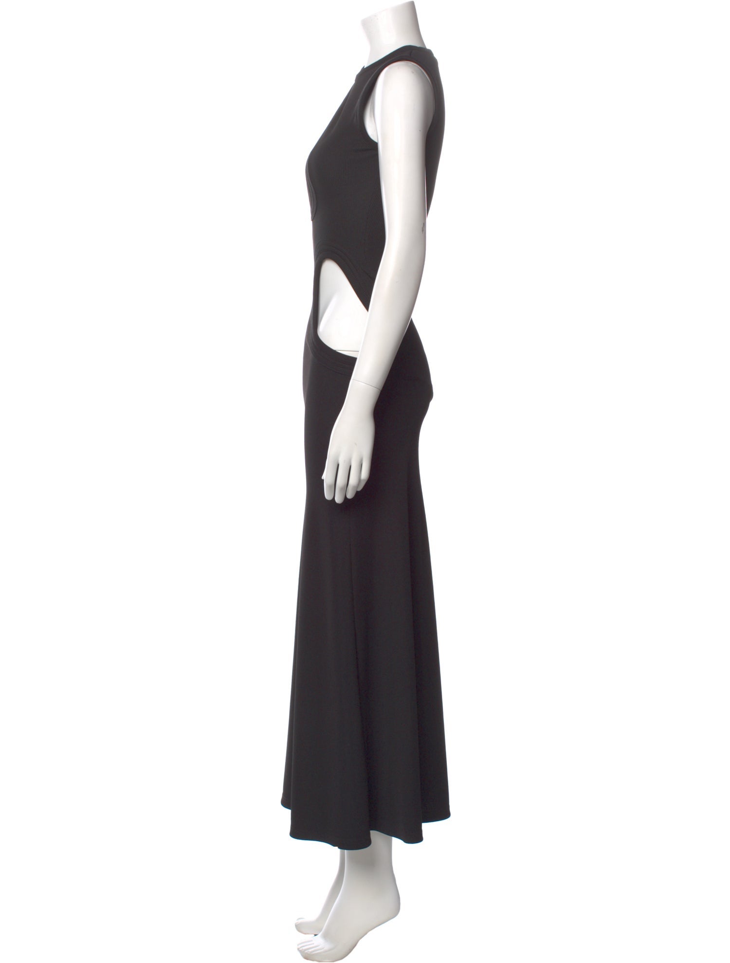 Christopher Esber Scoop Neck Long Dress