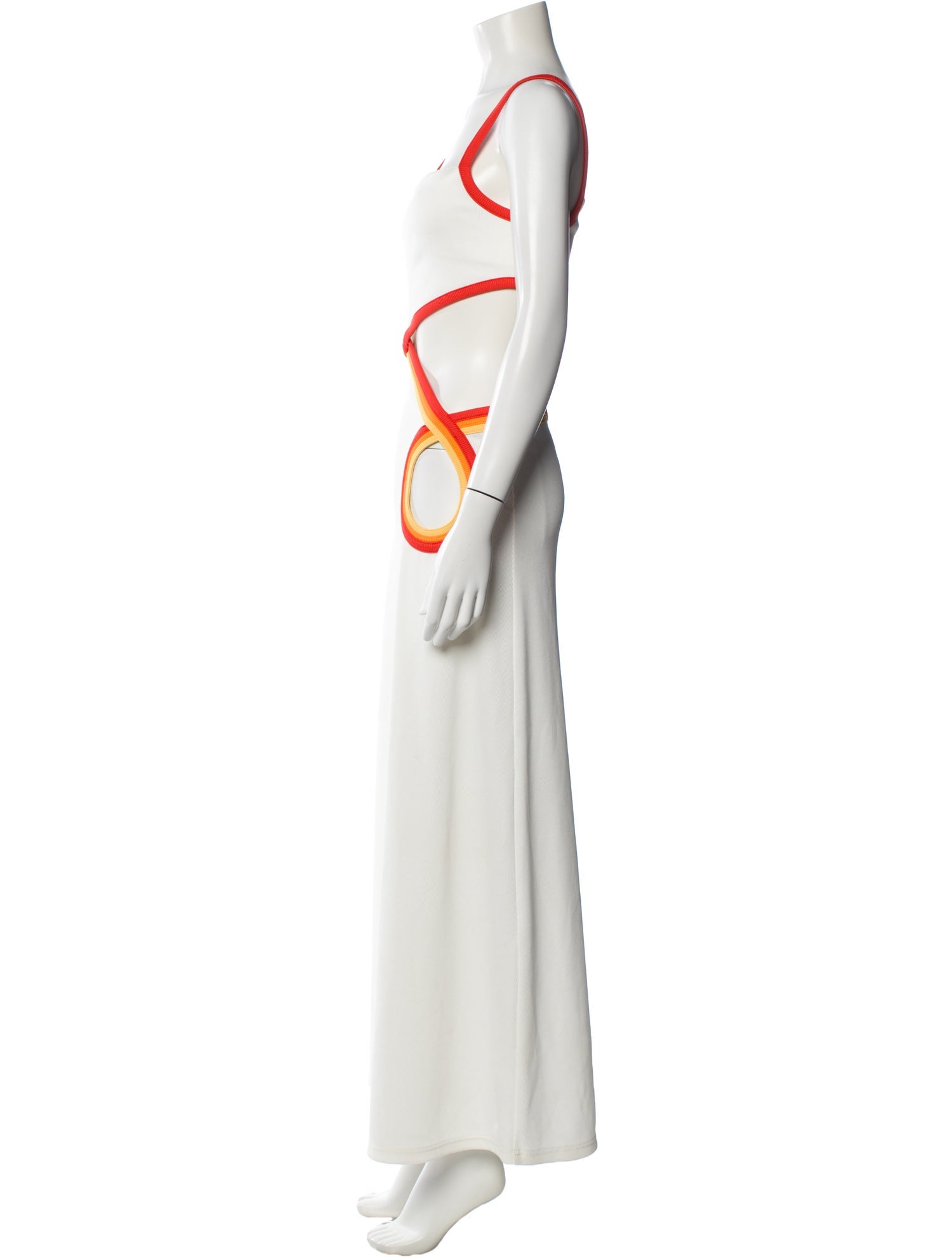 Christopher Esber Square Neckline Long Dress