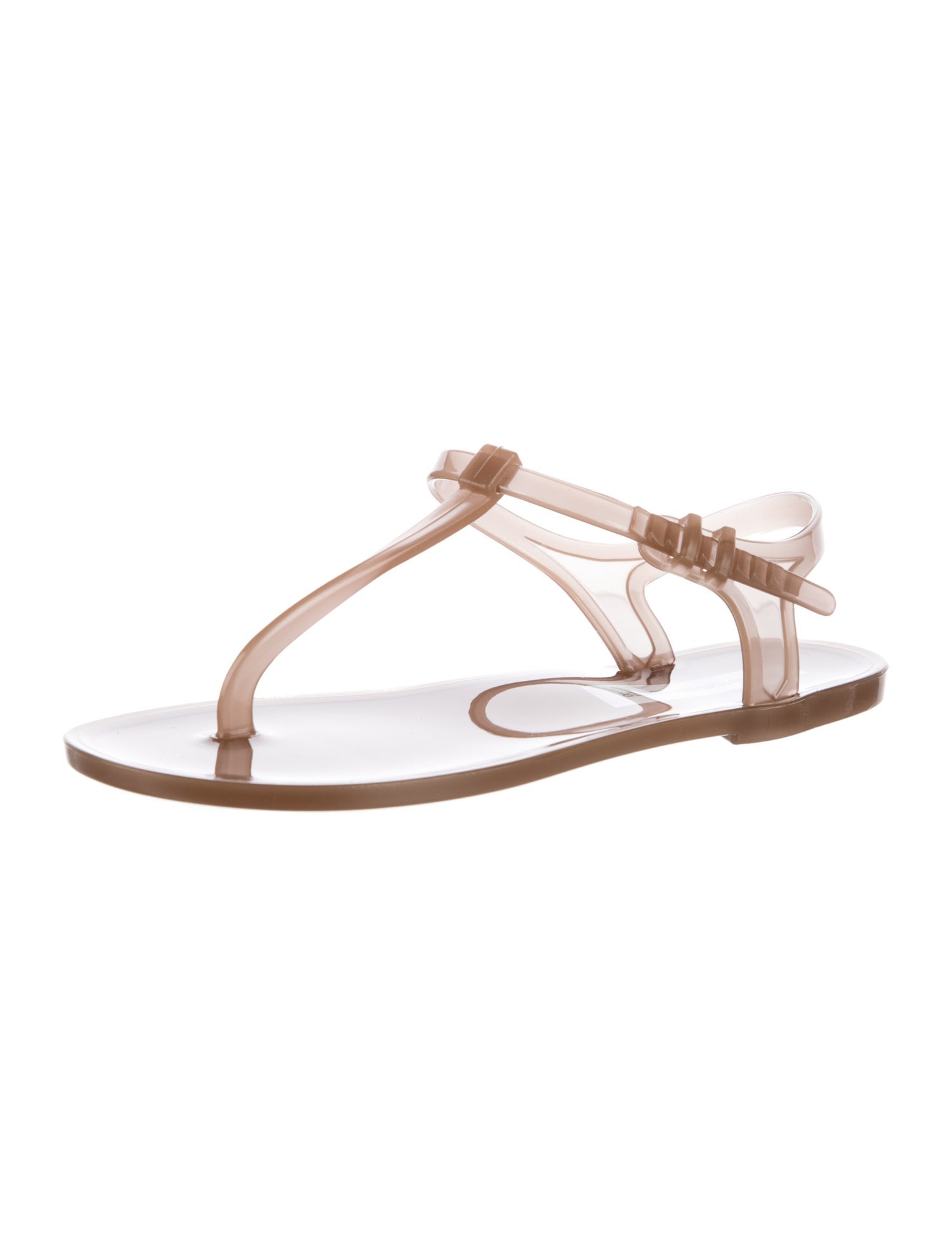 Christopher Esber PVC T-Strap Sandals