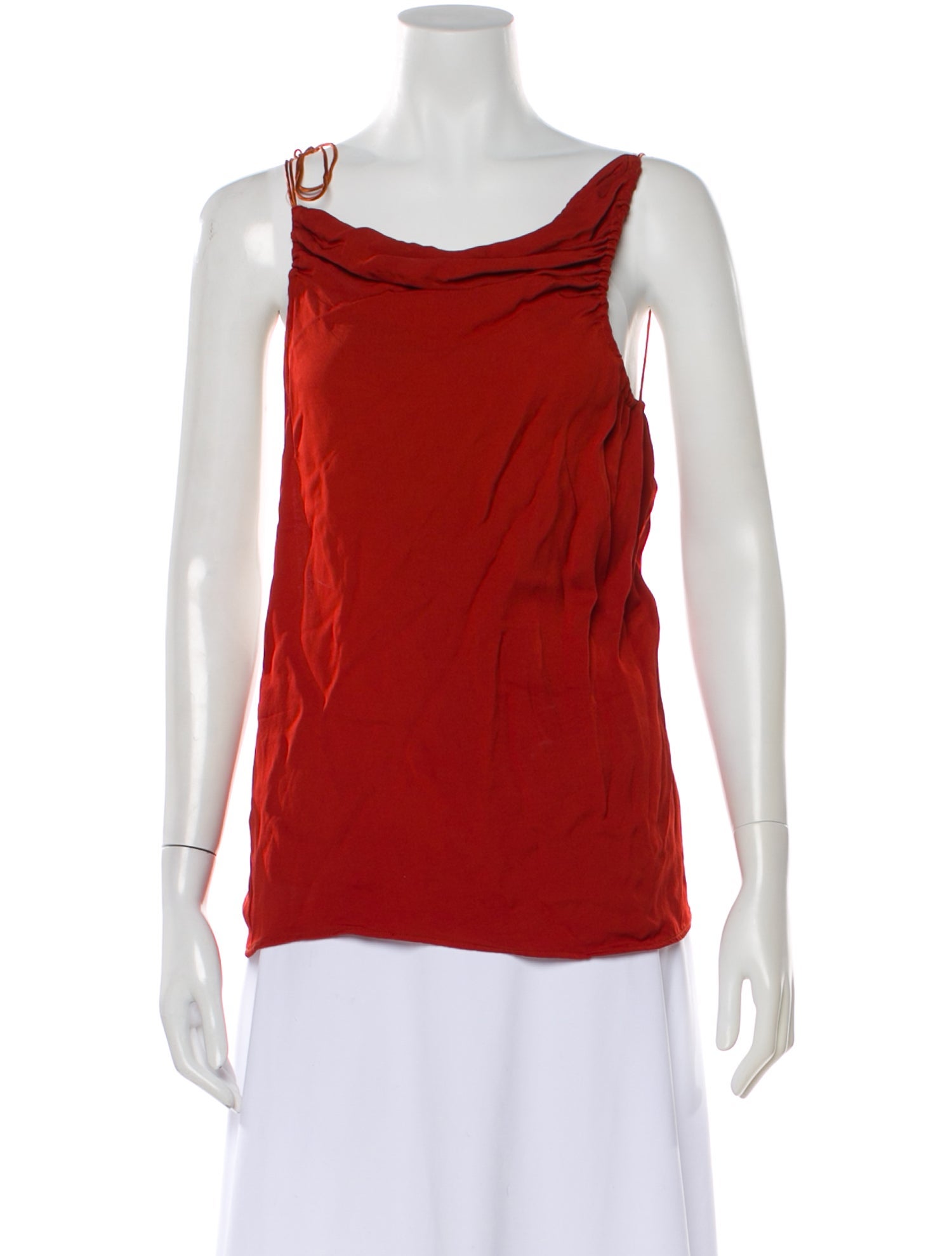Christopher Esber Cowl Neck Sleeveless Top