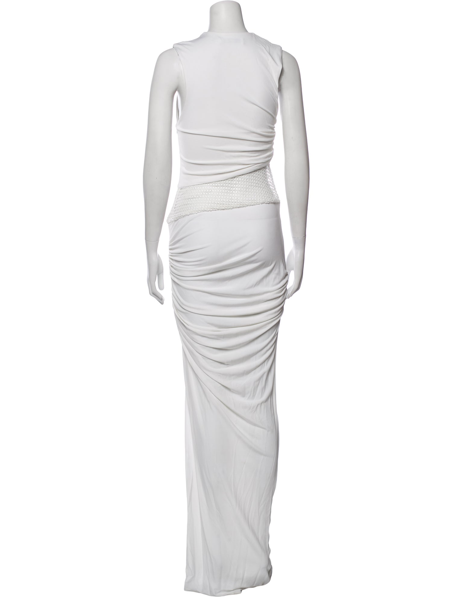 Christopher Esber Crew Neck Long Dress