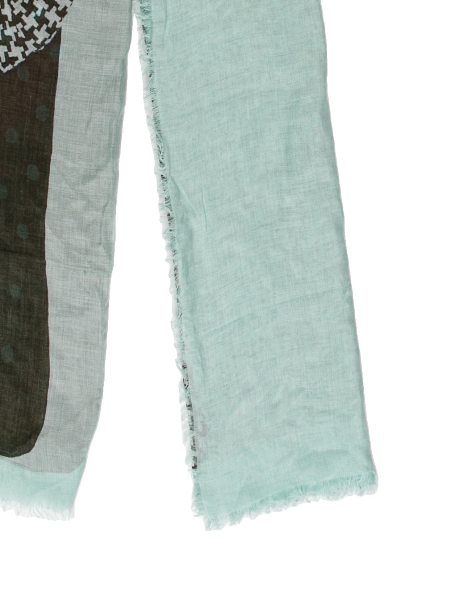 Franco Ferrari Cashmere Printed Scarf