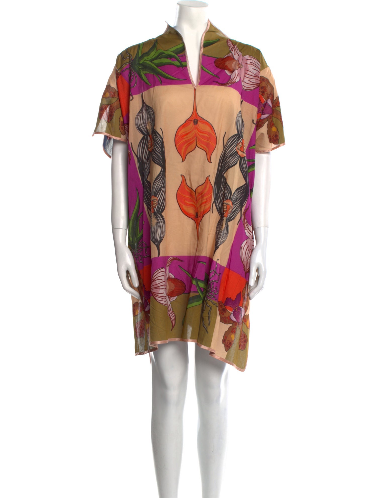 Franco Ferrari Printed Mini Dress