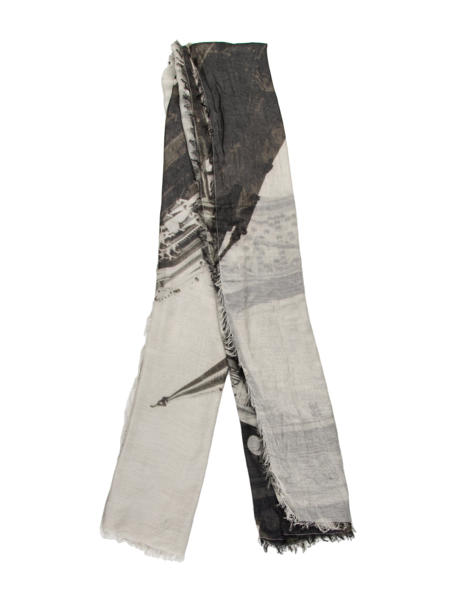 Franco Ferrari Cashmere Printed Scarf
