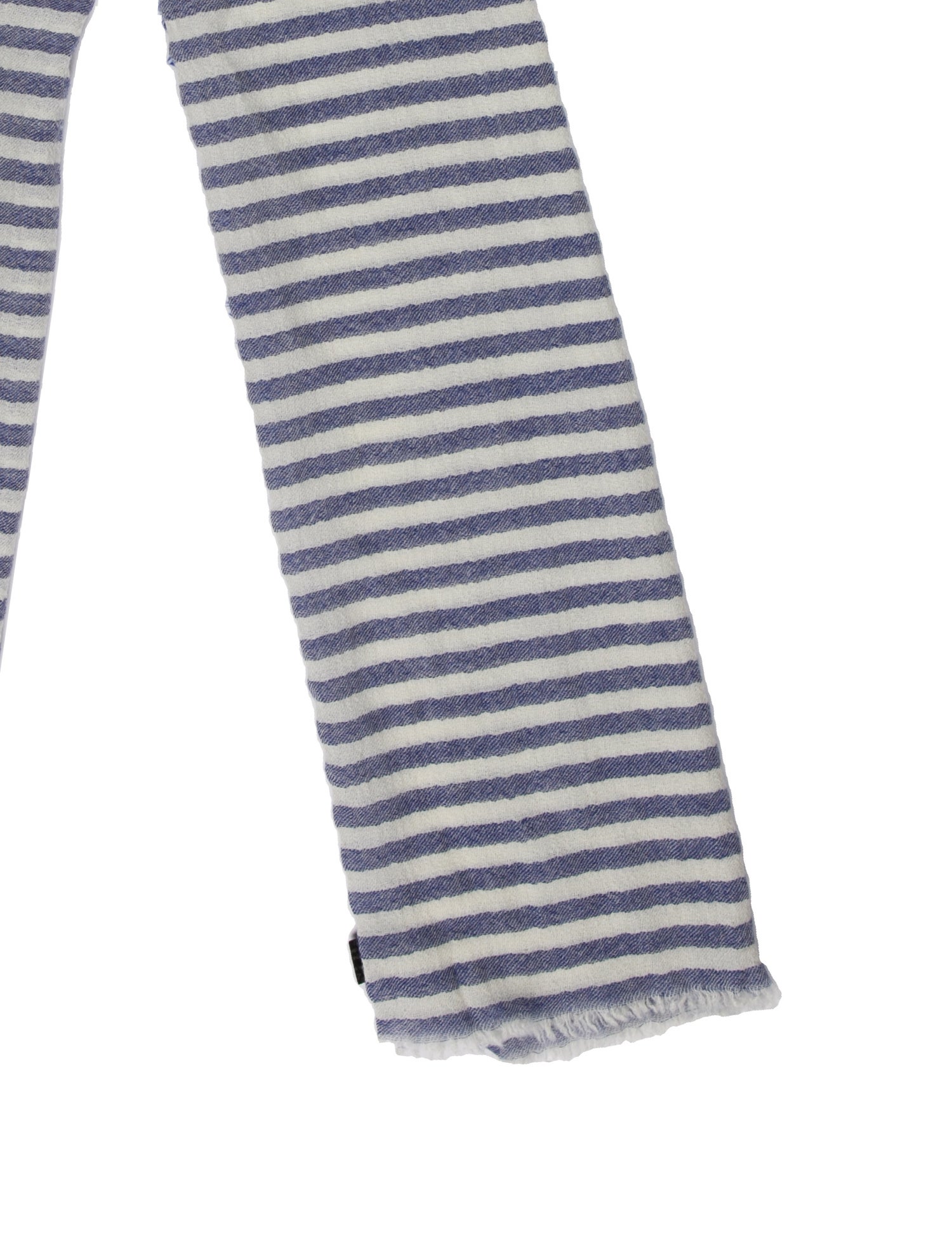 Franco Ferrari Cashmere Striped Scarf w/ Tags