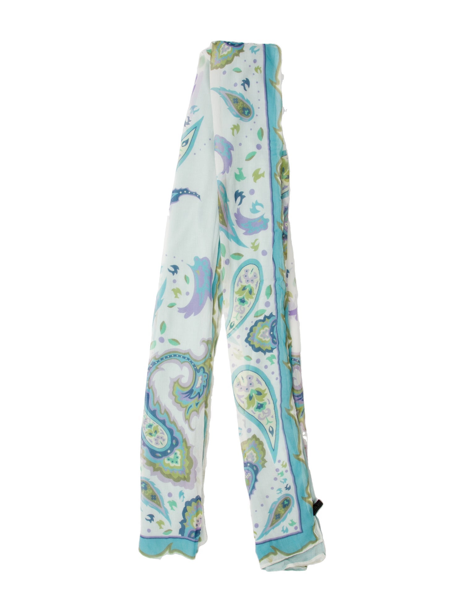 Franco Ferrari Silk Printed Shawl