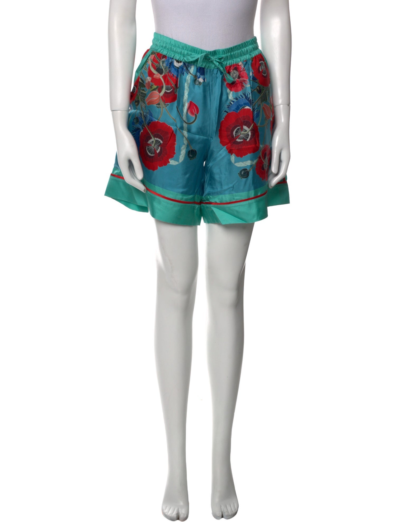 Franco Ferrari Silk Mini Shorts w/ Tags