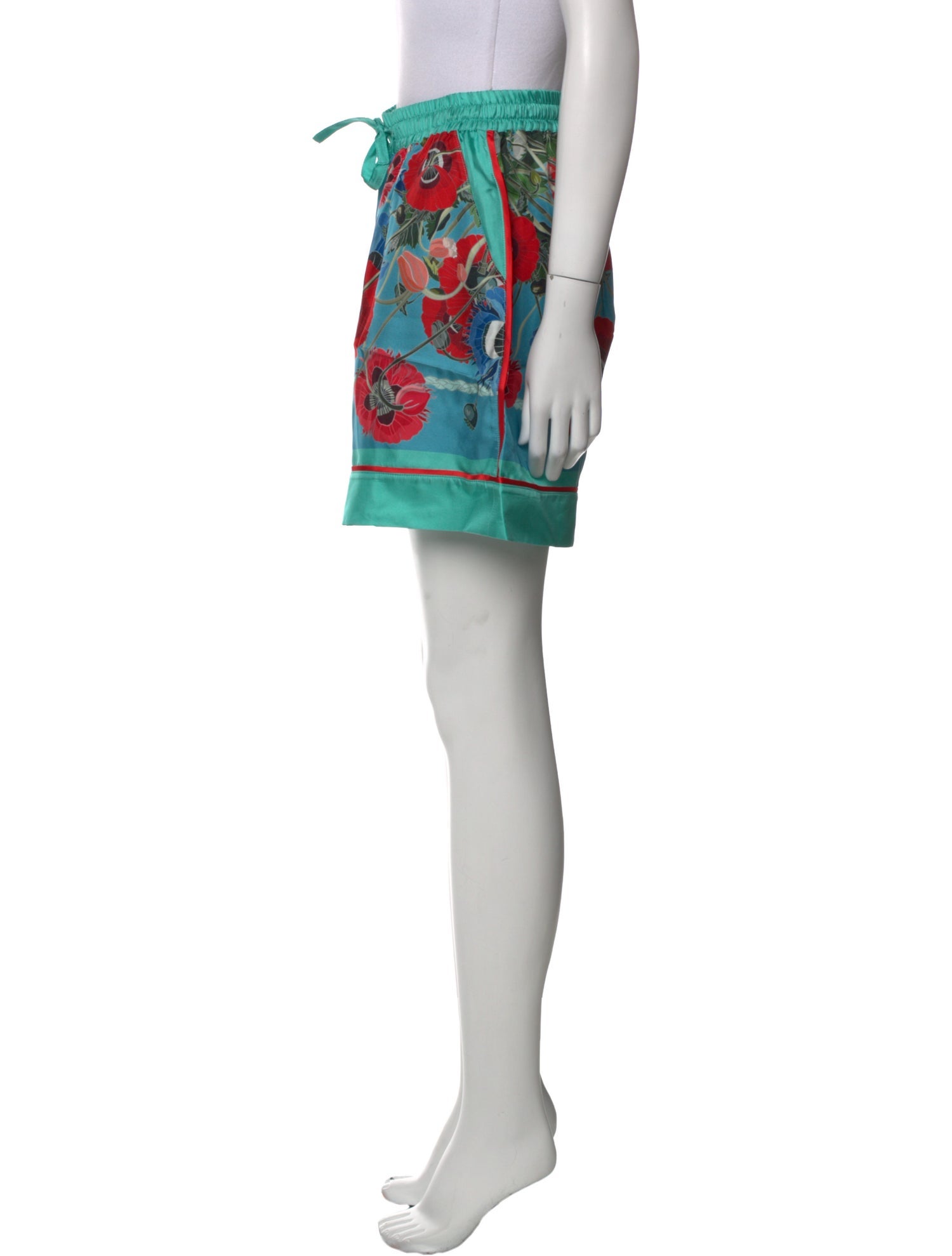 Franco Ferrari Silk Mini Shorts w/ Tags