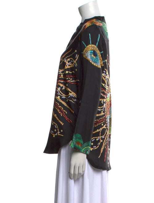 Franco Ferrari Silk Printed Blouse