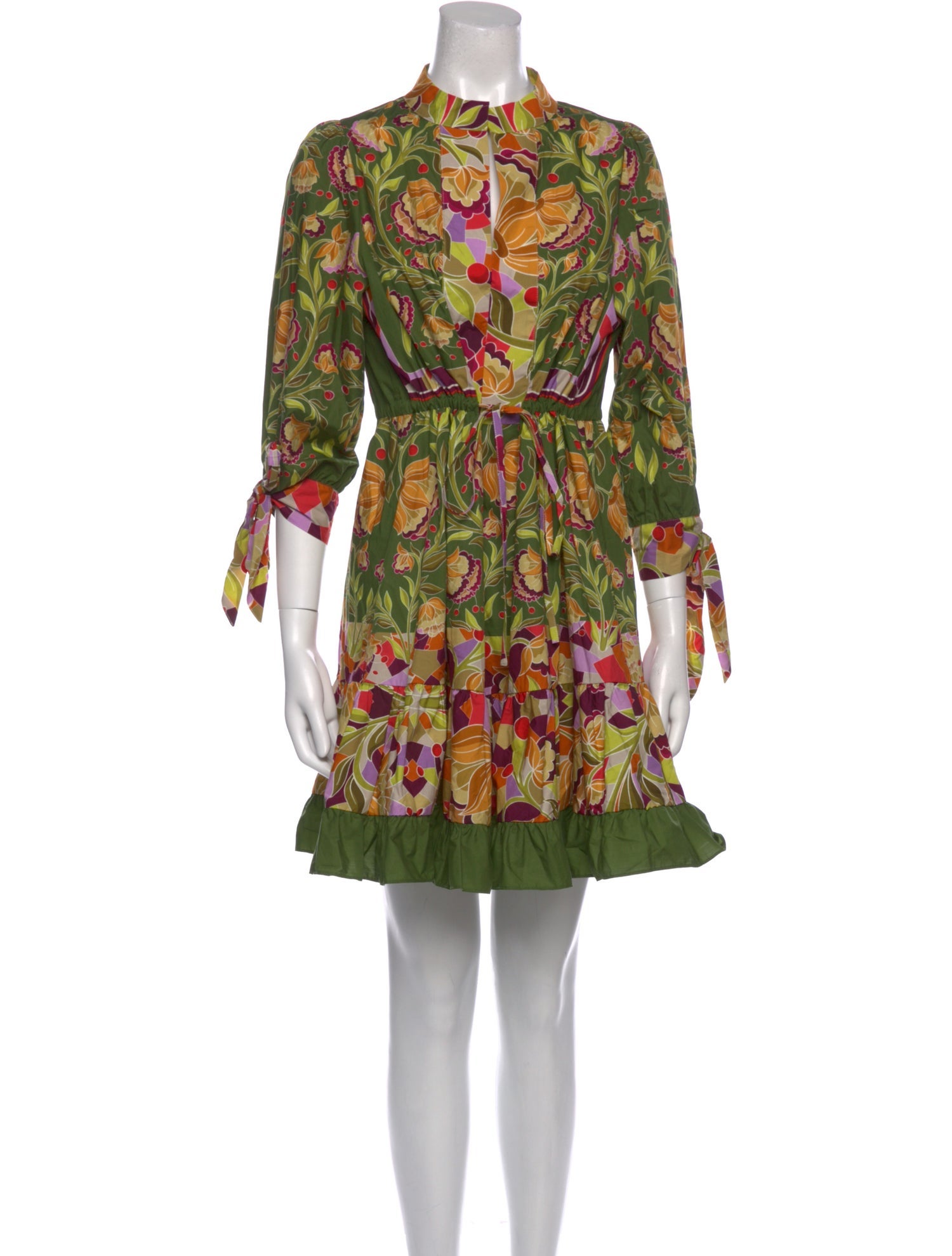 Franco Ferrari Printed Mini Dress