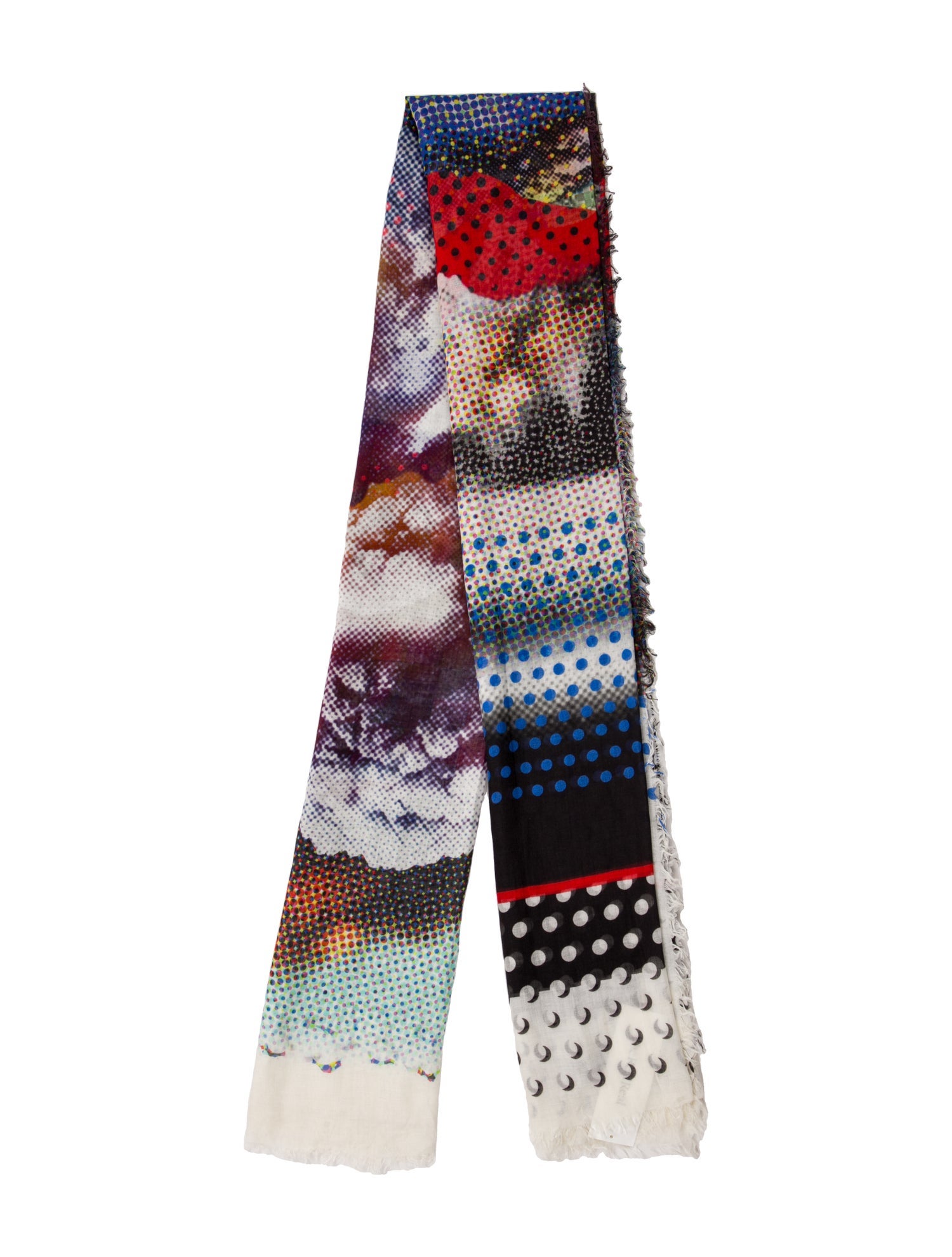 Franco Ferrari Silk Printed Scarf