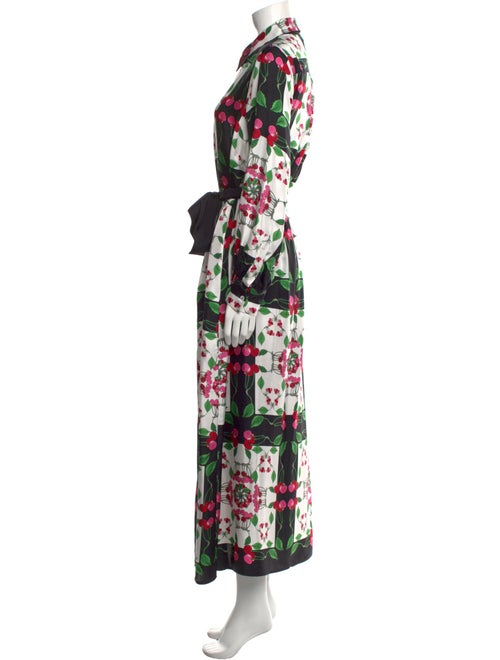 Franco Ferrari Silk Long Dress