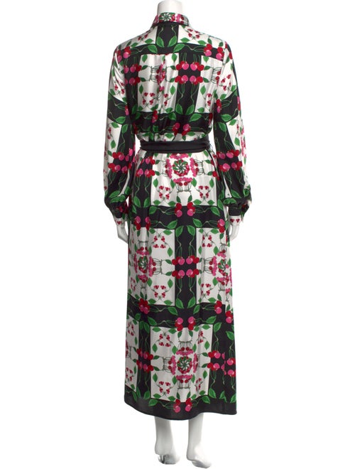 Franco Ferrari Silk Long Dress