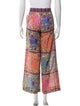 Franco Ferrari Printed Wide Leg Pants
