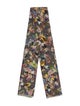 Franco Ferrari Cashmere Floral Print Scarf