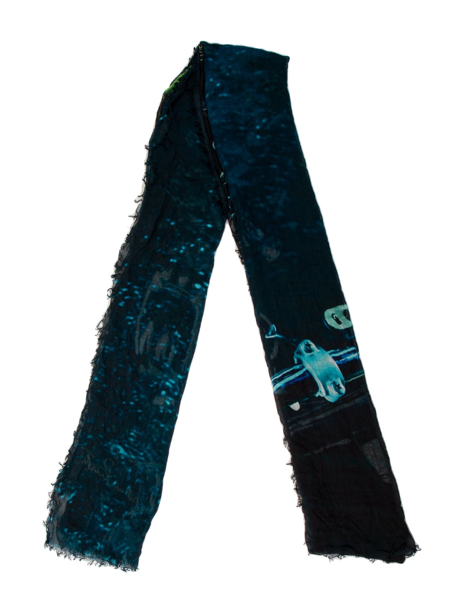 Franco Ferrari Silk Printed Scarf