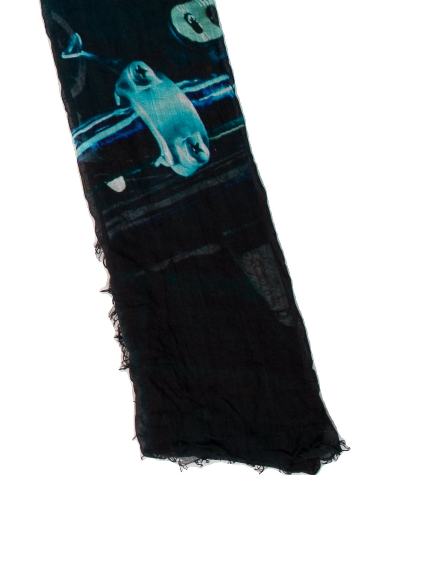 Franco Ferrari Silk Printed Scarf