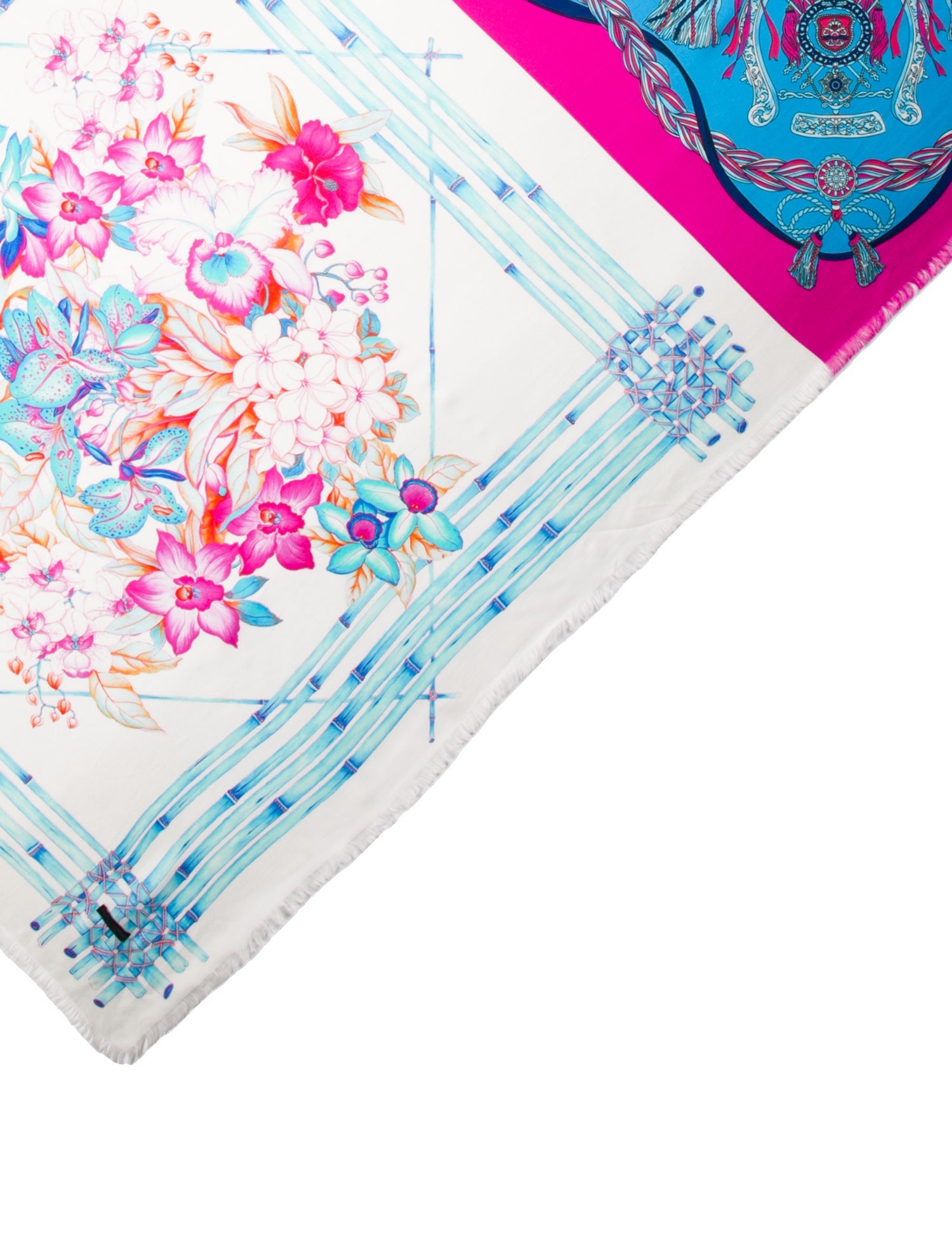 Franco Ferrari Le Paradis du Roy Silk Scarf