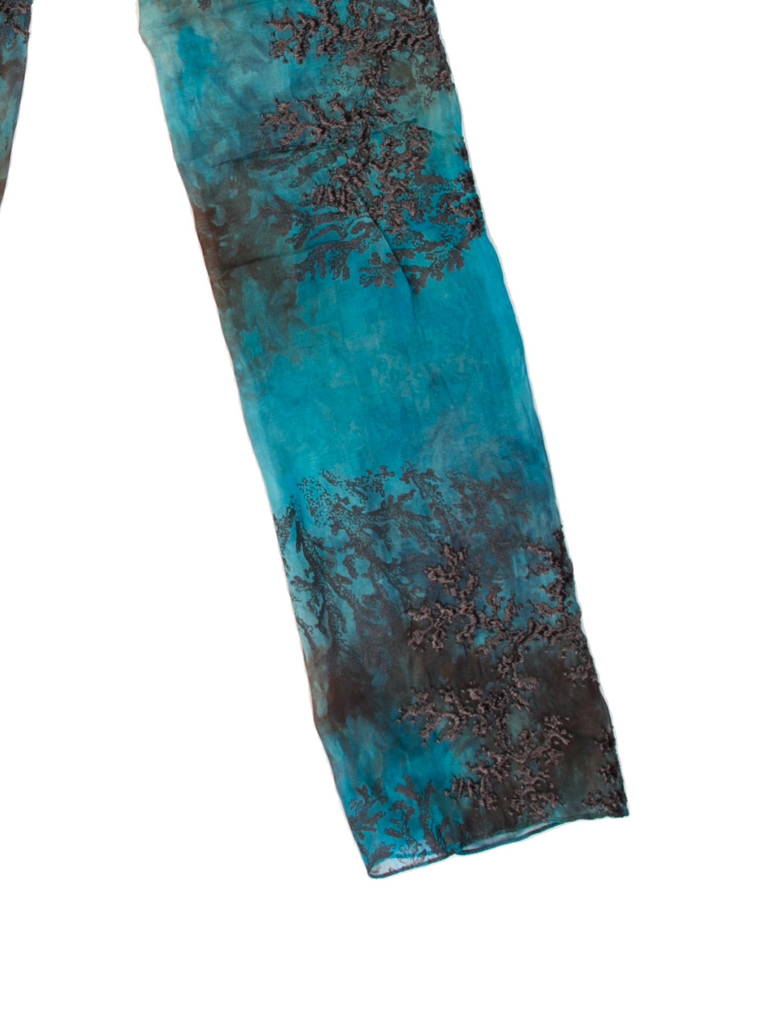 Franco Ferrari Silk Striped Scarf w/ Tags