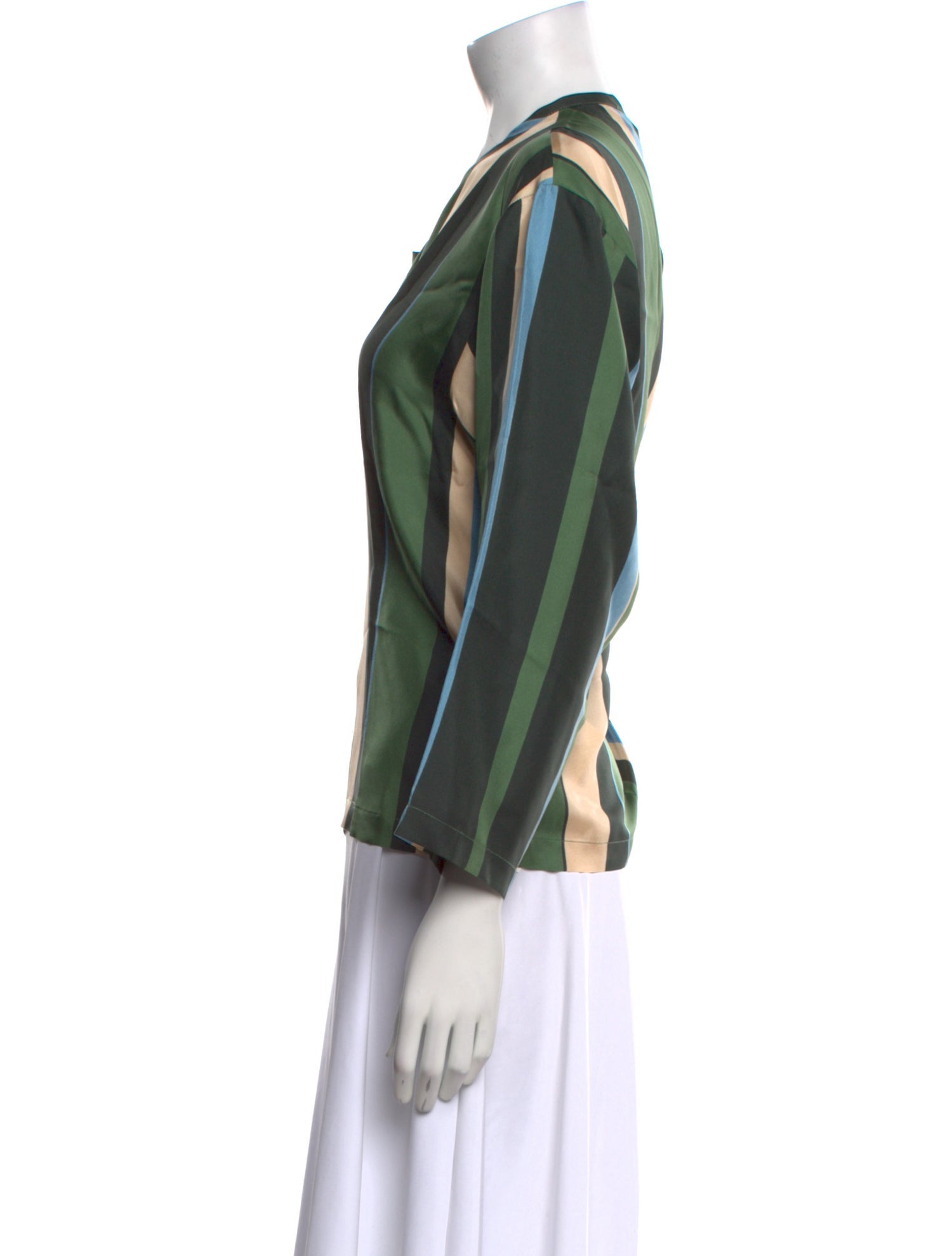 Franco Ferrari Silk Printed Blouse