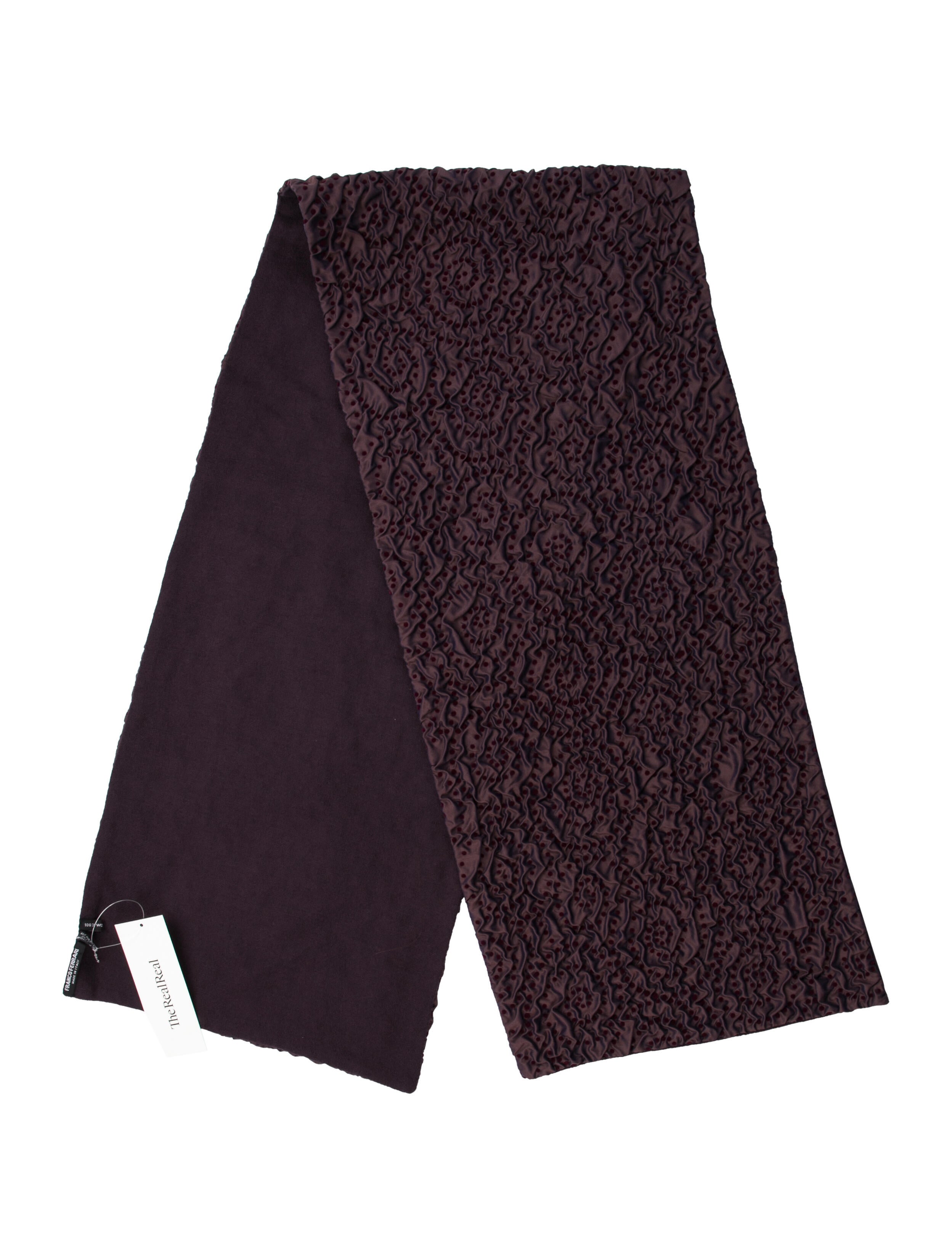 Franco Ferrari Wool Printed Scarf