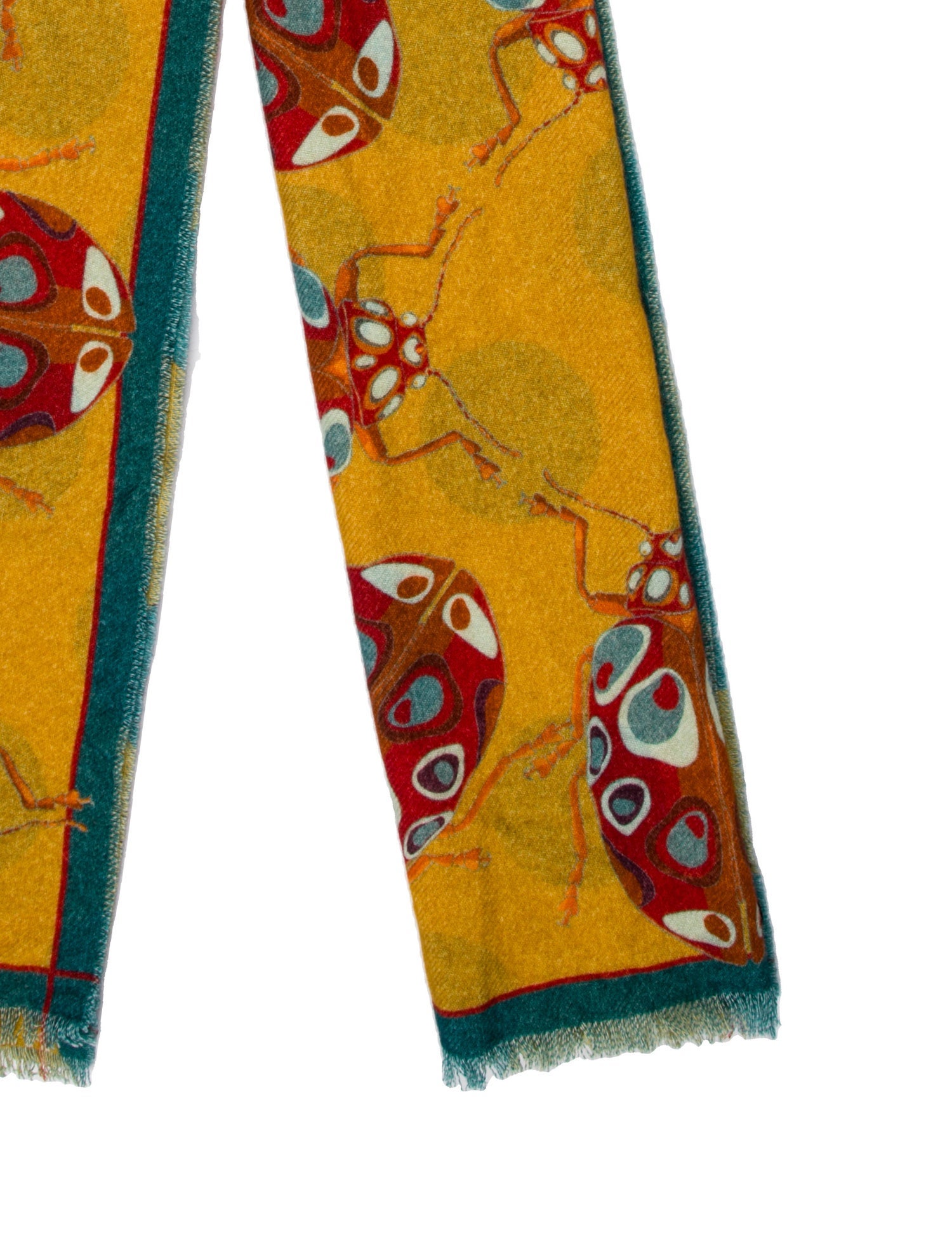 Franco Ferrari Cashmere Printed Scarf