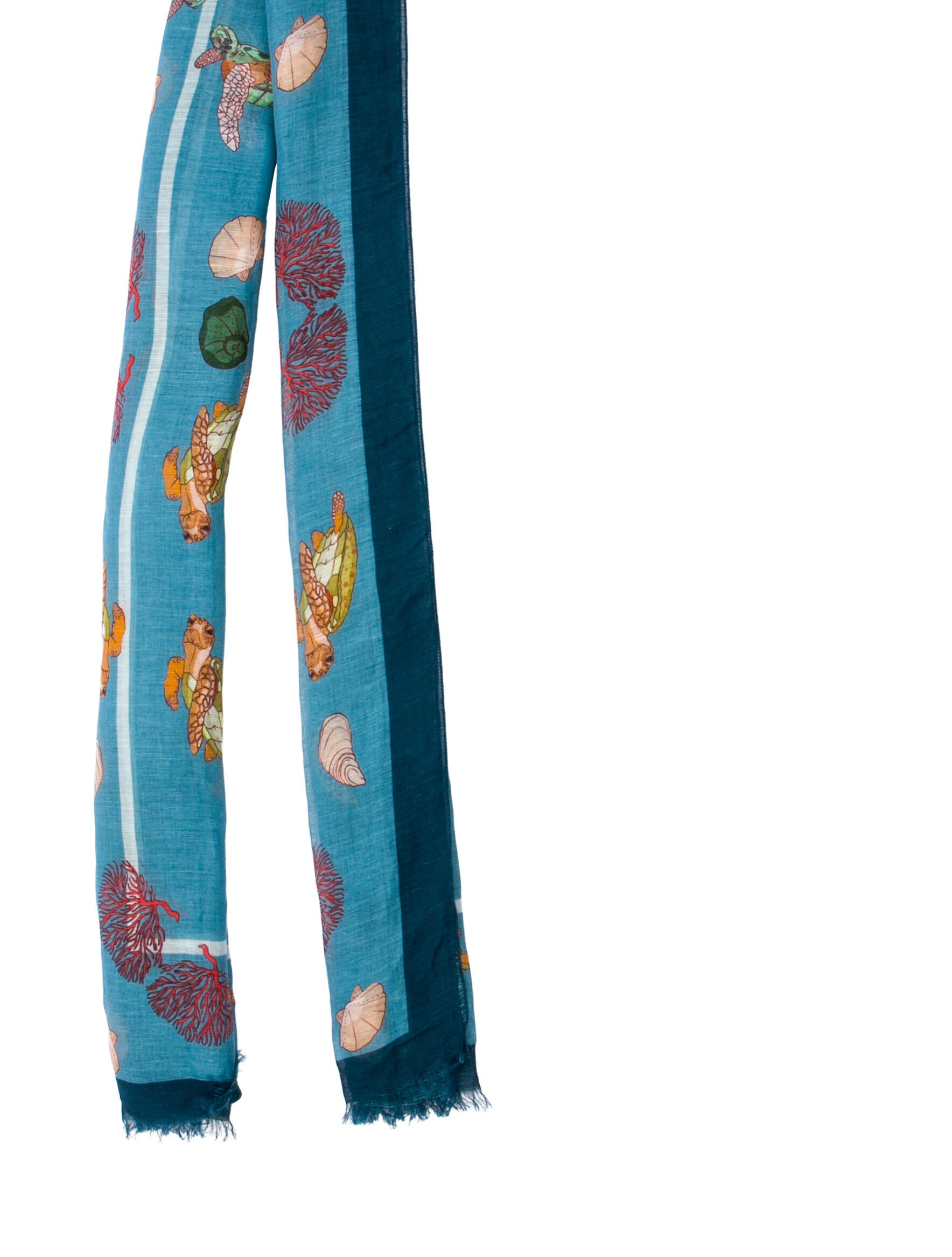 Franco Ferrari Silk Printed Scarf