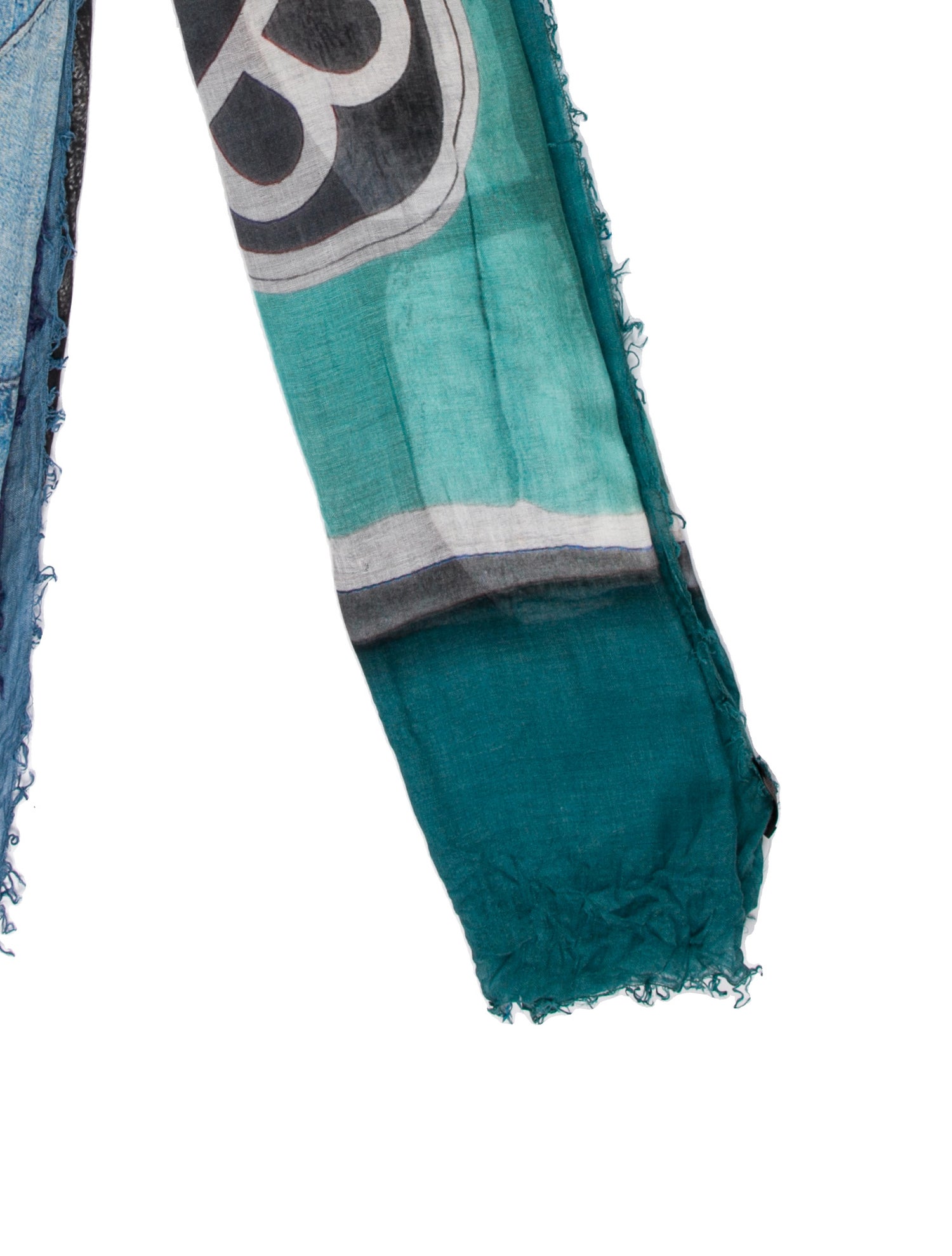 Franco Ferrari Silk Printed Scarf