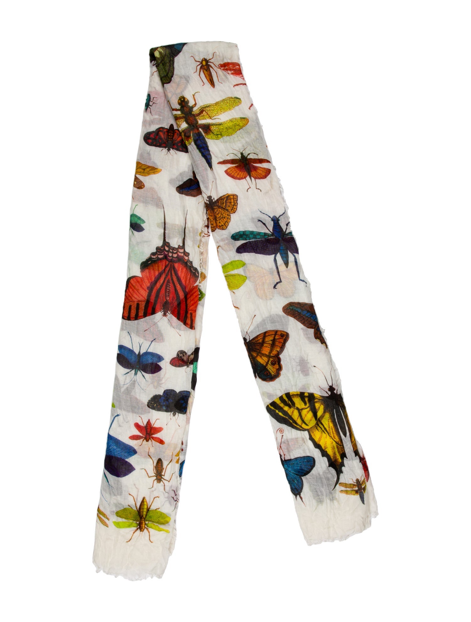 Franco Ferrari Silk Printed Scarf